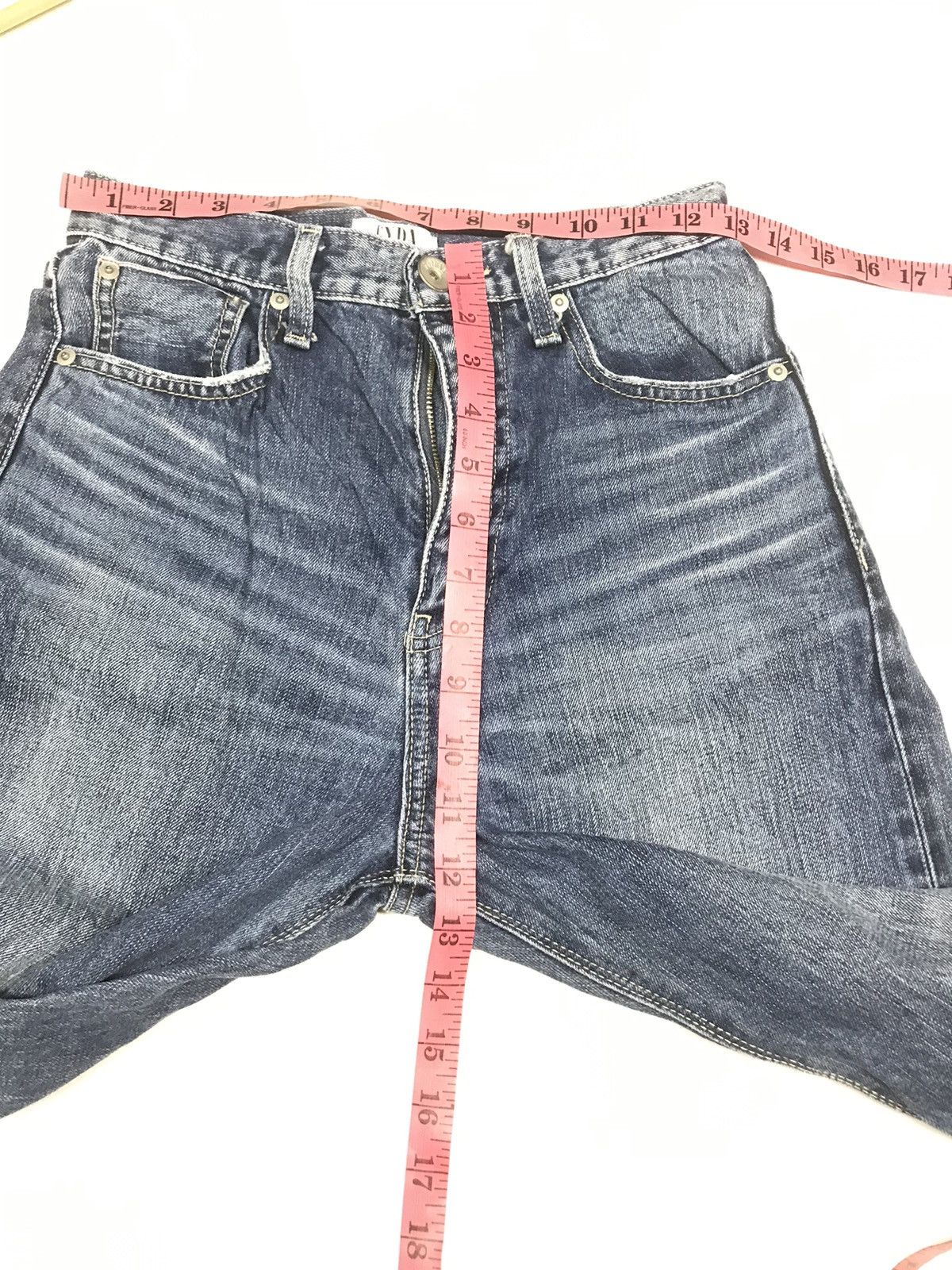 Japanese Brand × Vintage VINTAGE GYDA BAGGY SELVEDGE BACK POCKET ANKLE CUT DISTRESSED Size US 26 / EU 42 - 20 Thumbnail