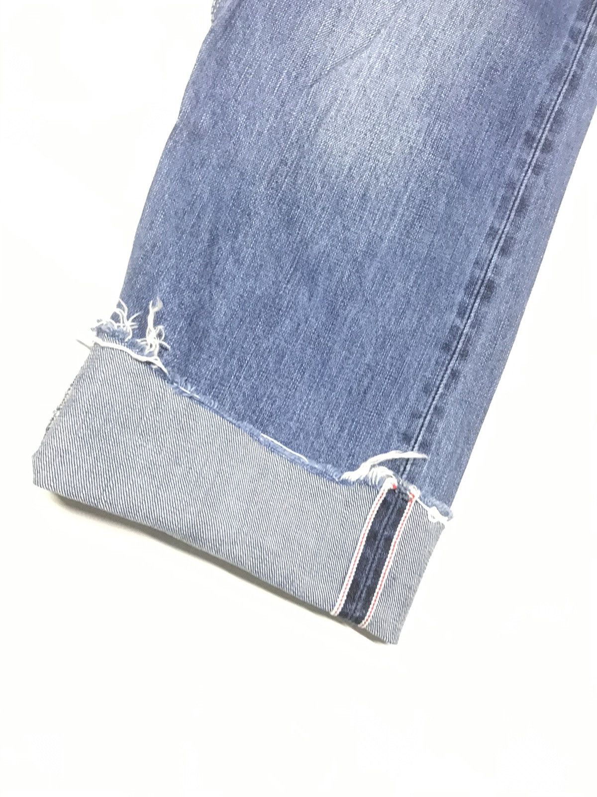 Japanese Brand × Vintage VINTAGE GYDA BAGGY SELVEDGE BACK POCKET ANKLE CUT DISTRESSED Size US 26 / EU 42 - 2 Thumbnail
