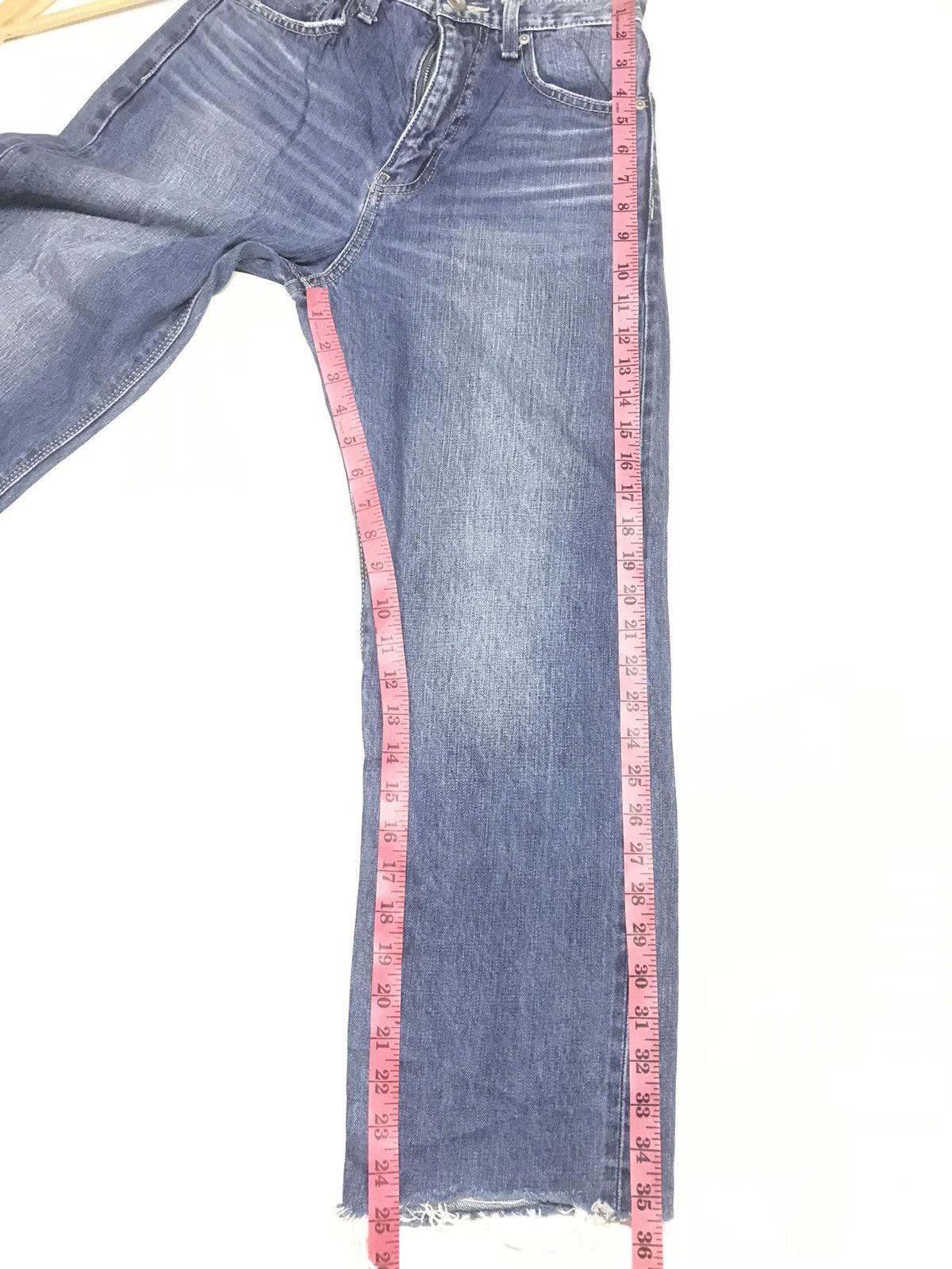 Japanese Brand × Vintage VINTAGE GYDA BAGGY SELVEDGE BACK POCKET ANKLE CUT DISTRESSED Size US 26 / EU 42 - 22 Thumbnail