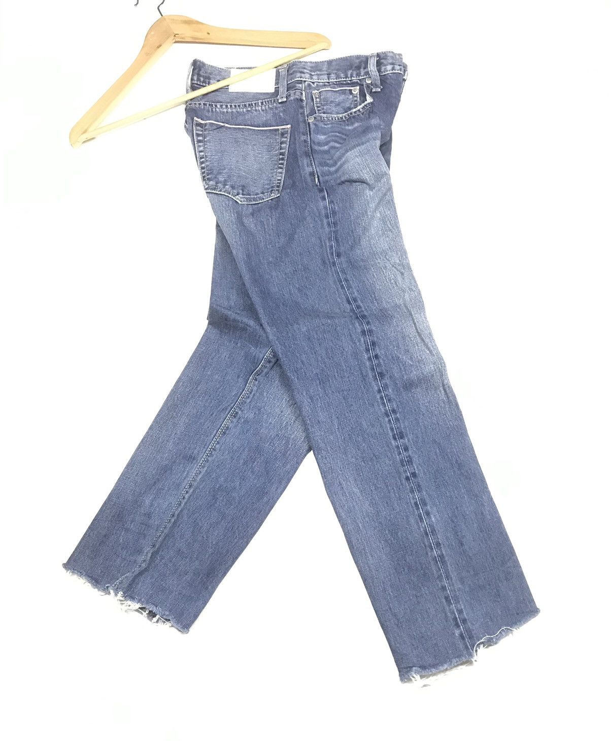 Japanese Brand × Vintage VINTAGE GYDA BAGGY SELVEDGE BACK POCKET ANKLE CUT DISTRESSED Size US 26 / EU 42 - 16 Thumbnail