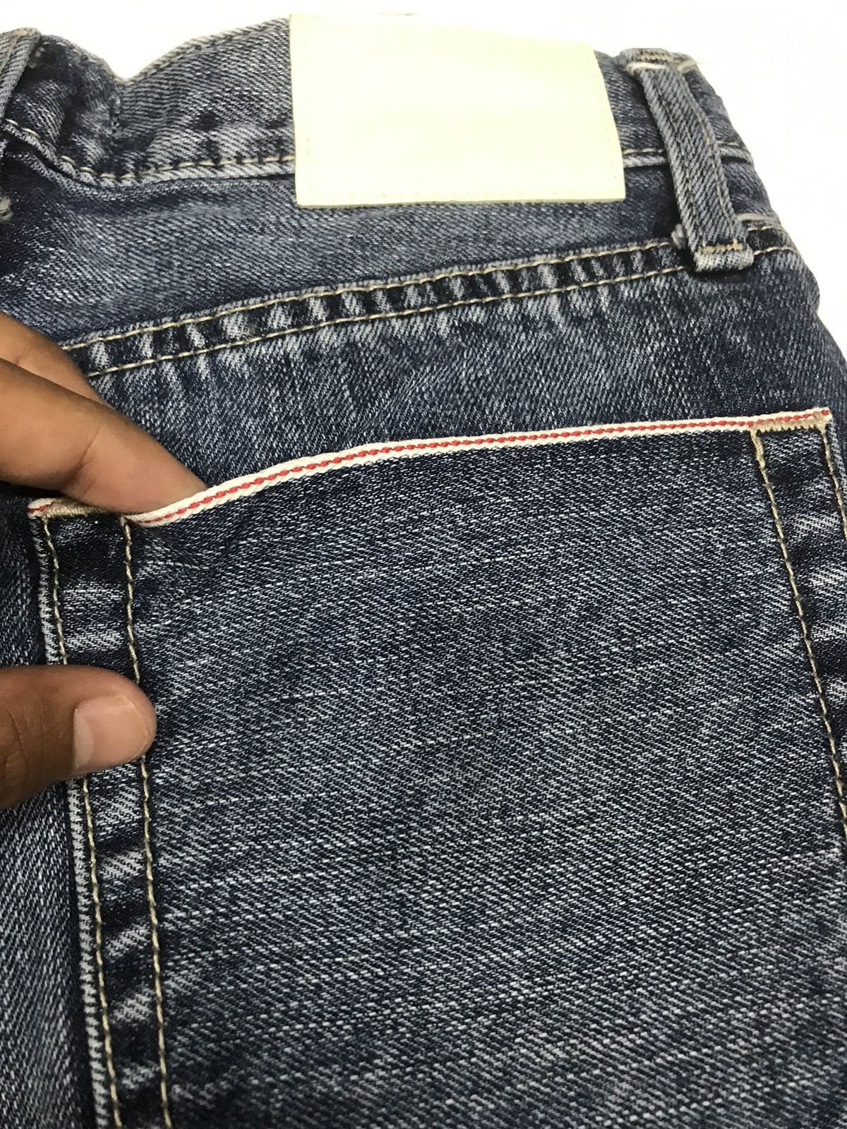 Japanese Brand × Vintage VINTAGE GYDA BAGGY SELVEDGE BACK POCKET ANKLE CUT DISTRESSED Size US 26 / EU 42 - 15 Thumbnail