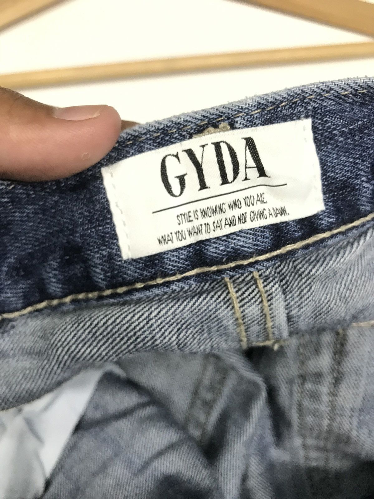 Japanese Brand × Vintage VINTAGE GYDA BAGGY SELVEDGE BACK POCKET ANKLE CUT DISTRESSED Size US 26 / EU 42 - 10 Thumbnail