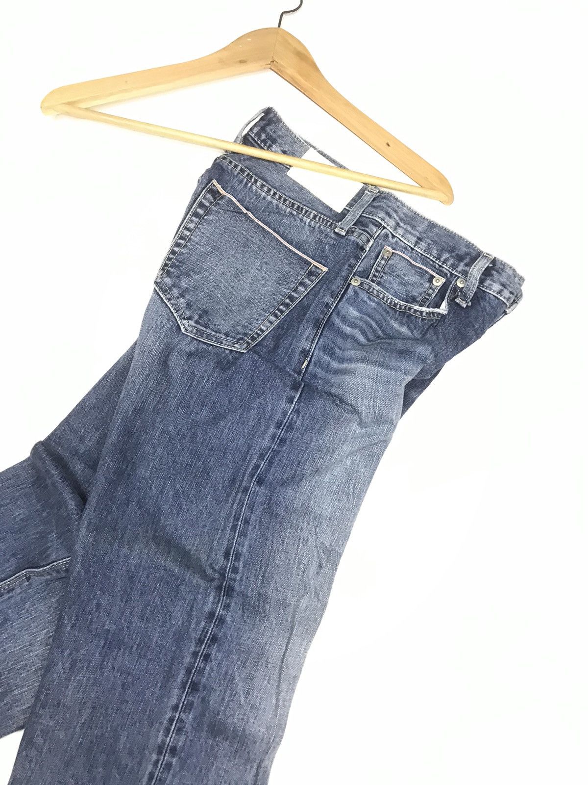 Japanese Brand × Vintage VINTAGE GYDA BAGGY SELVEDGE BACK POCKET ANKLE CUT DISTRESSED Size US 26 / EU 42 - 17 Thumbnail