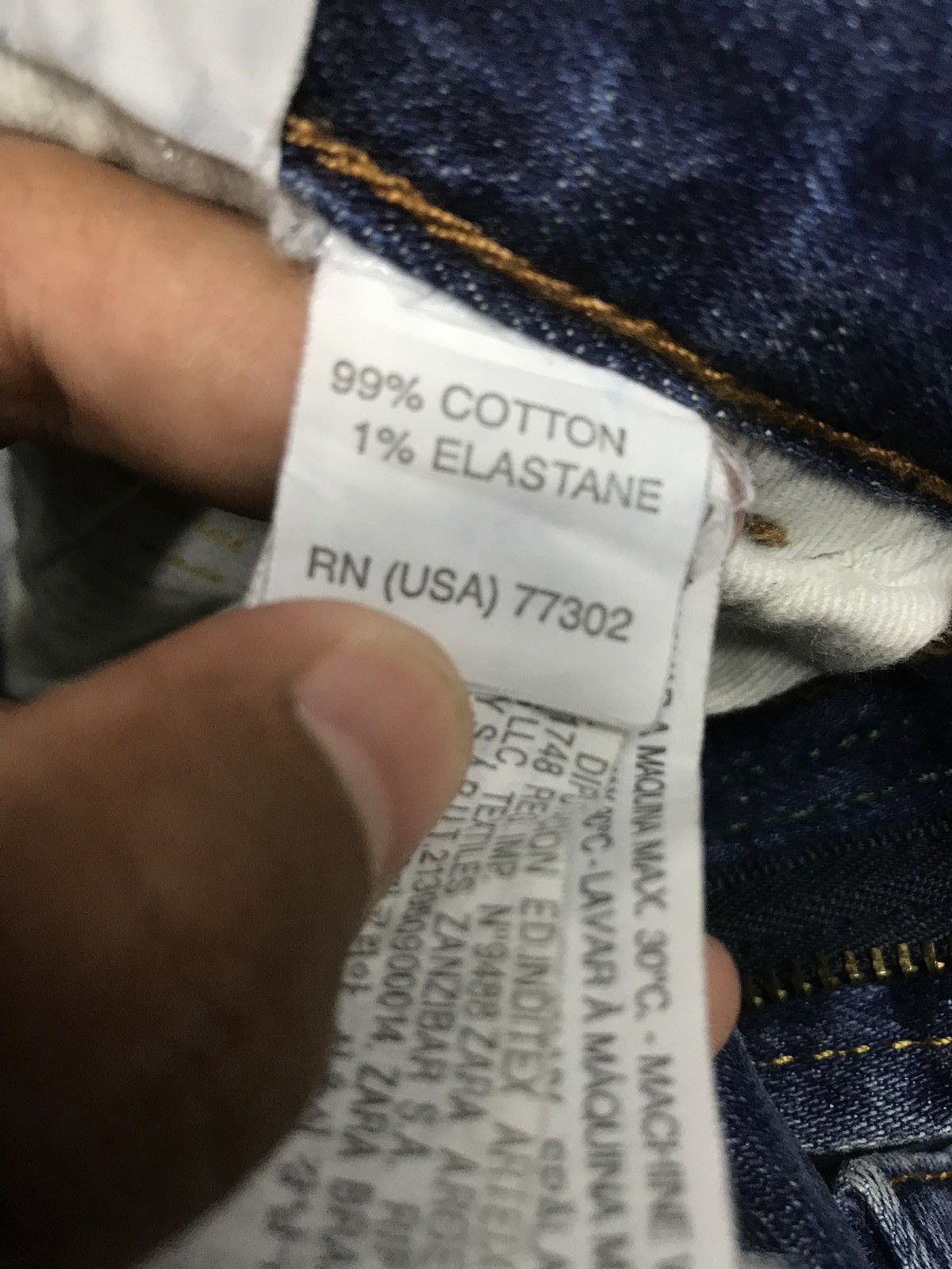 Zara VINTAGE ZARA WOMEN/UNISEX DISTRESSED SELVEDGE DENIM Size US 28 / EU 44 - 7 Thumbnail