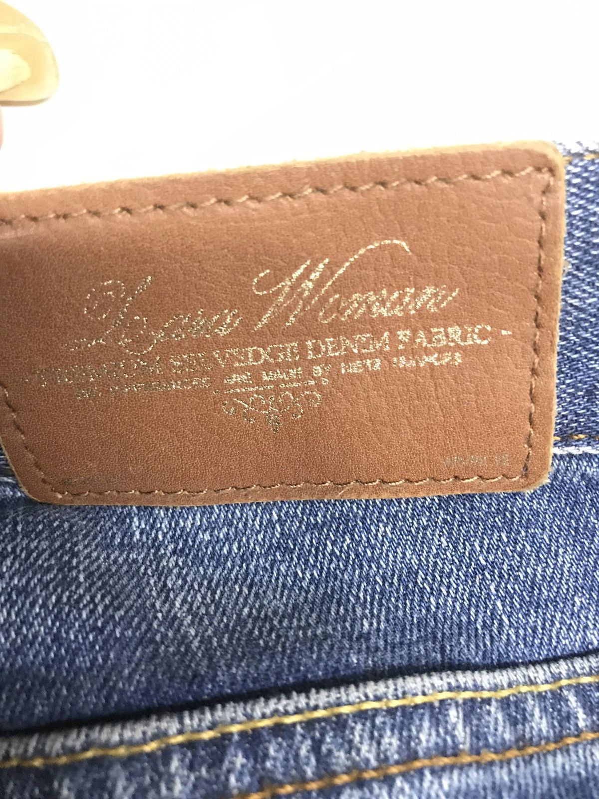 Zara VINTAGE ZARA WOMEN/UNISEX DISTRESSED SELVEDGE DENIM Size US 28 / EU 44 - 18 Thumbnail
