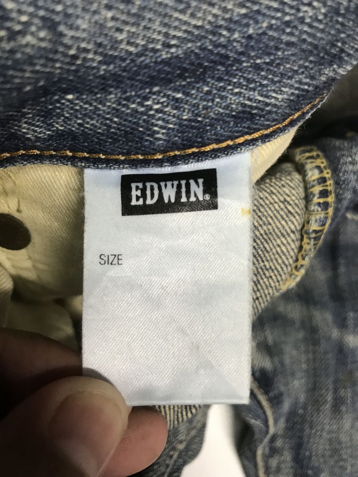 Edwin × Vintage VINTAGE SELVEDGE EDWIN 505 DISTRESSED DENIM Size US 32 / EU 48 - 8 Thumbnail