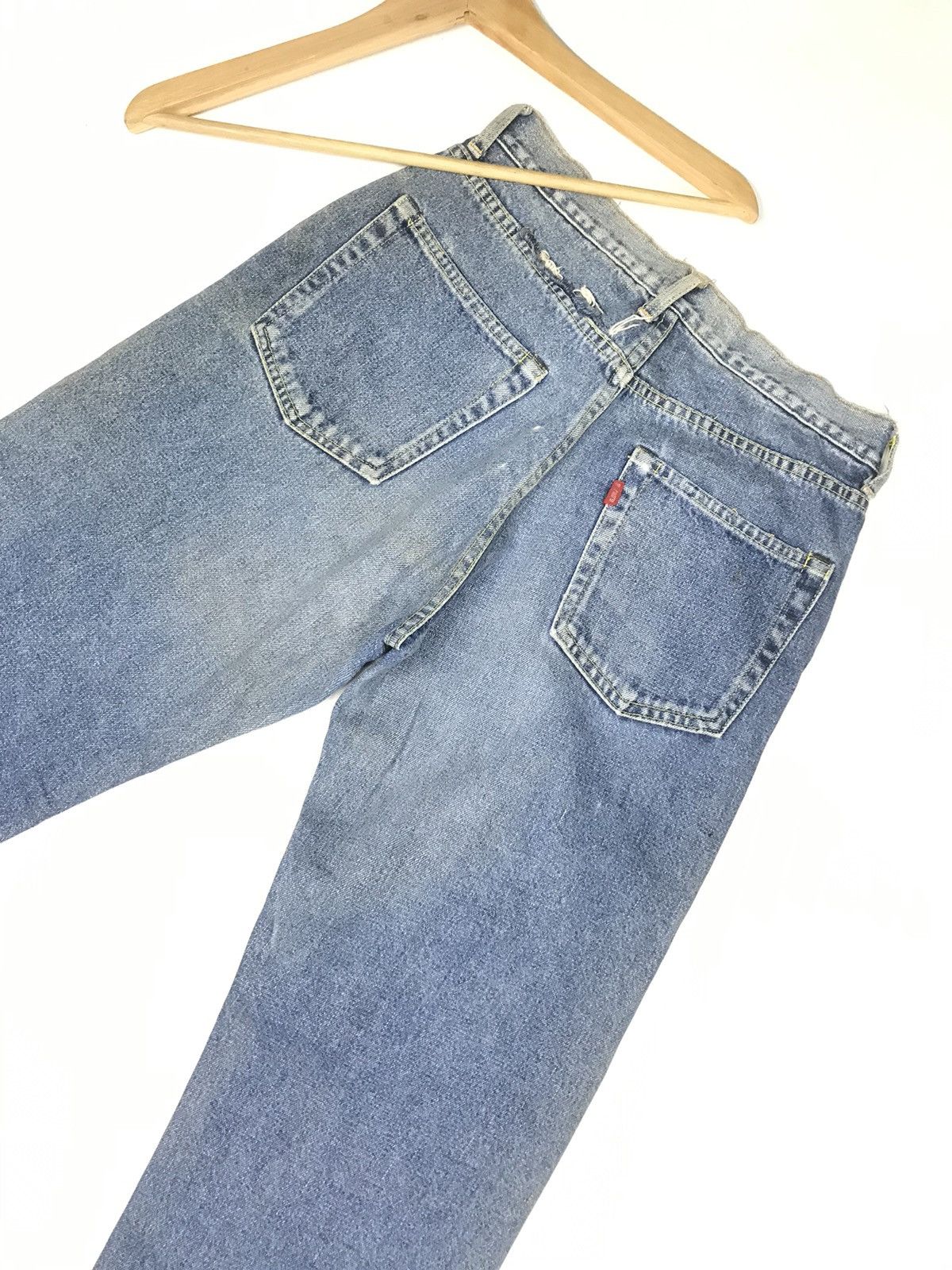 Vintage × eS VINTAGE RUSTY MODERN REPLICA MADE BY E-S SELVEDGE DENIM Size US 28 / EU 44 - 9 Thumbnail