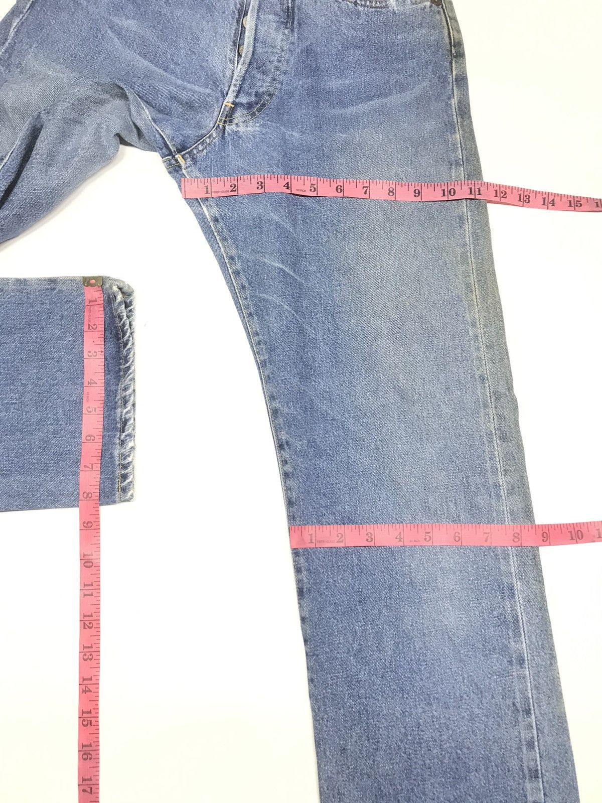 Vintage × eS VINTAGE RUSTY MODERN REPLICA MADE BY E-S SELVEDGE DENIM Size US 28 / EU 44 - 16 Thumbnail