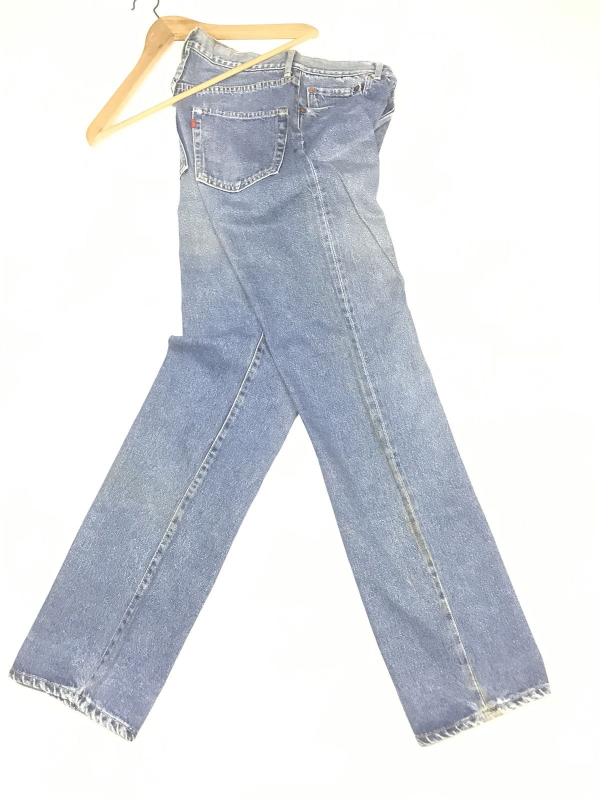Vintage × eS VINTAGE RUSTY MODERN REPLICA MADE BY E-S SELVEDGE DENIM Size US 28 / EU 44 - 11 Thumbnail