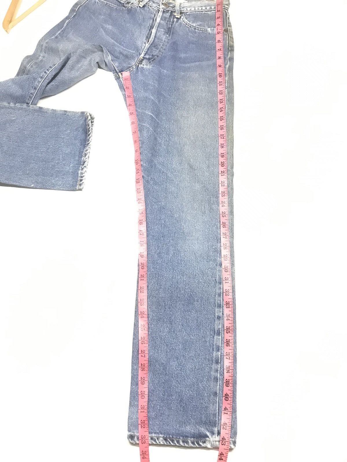 Vintage × eS VINTAGE RUSTY MODERN REPLICA MADE BY E-S SELVEDGE DENIM Size US 28 / EU 44 - 17 Thumbnail