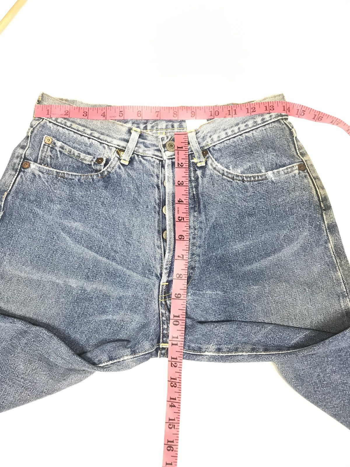 Vintage × eS VINTAGE RUSTY MODERN REPLICA MADE BY E-S SELVEDGE DENIM Size US 28 / EU 44 - 15 Thumbnail