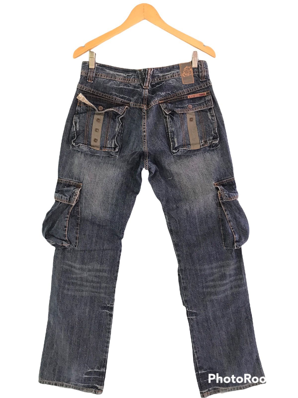 Japanese Brand (A187). BLUE TOMS MULTI POCKET DENIM Size US 31 - 2 Thumbnail