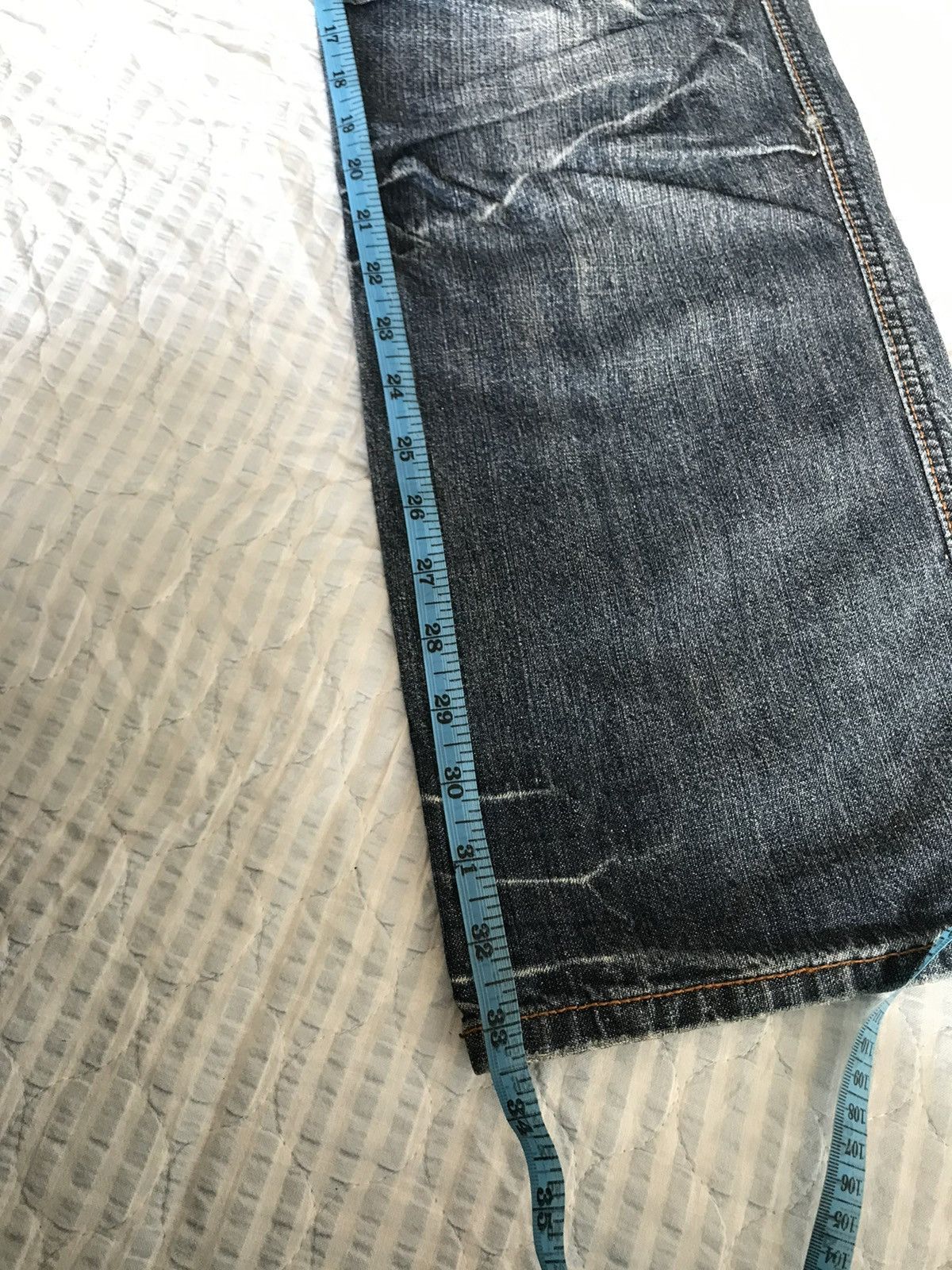 Japanese Brand (A187). BLUE TOMS MULTI POCKET DENIM Size US 31 - 5 Thumbnail