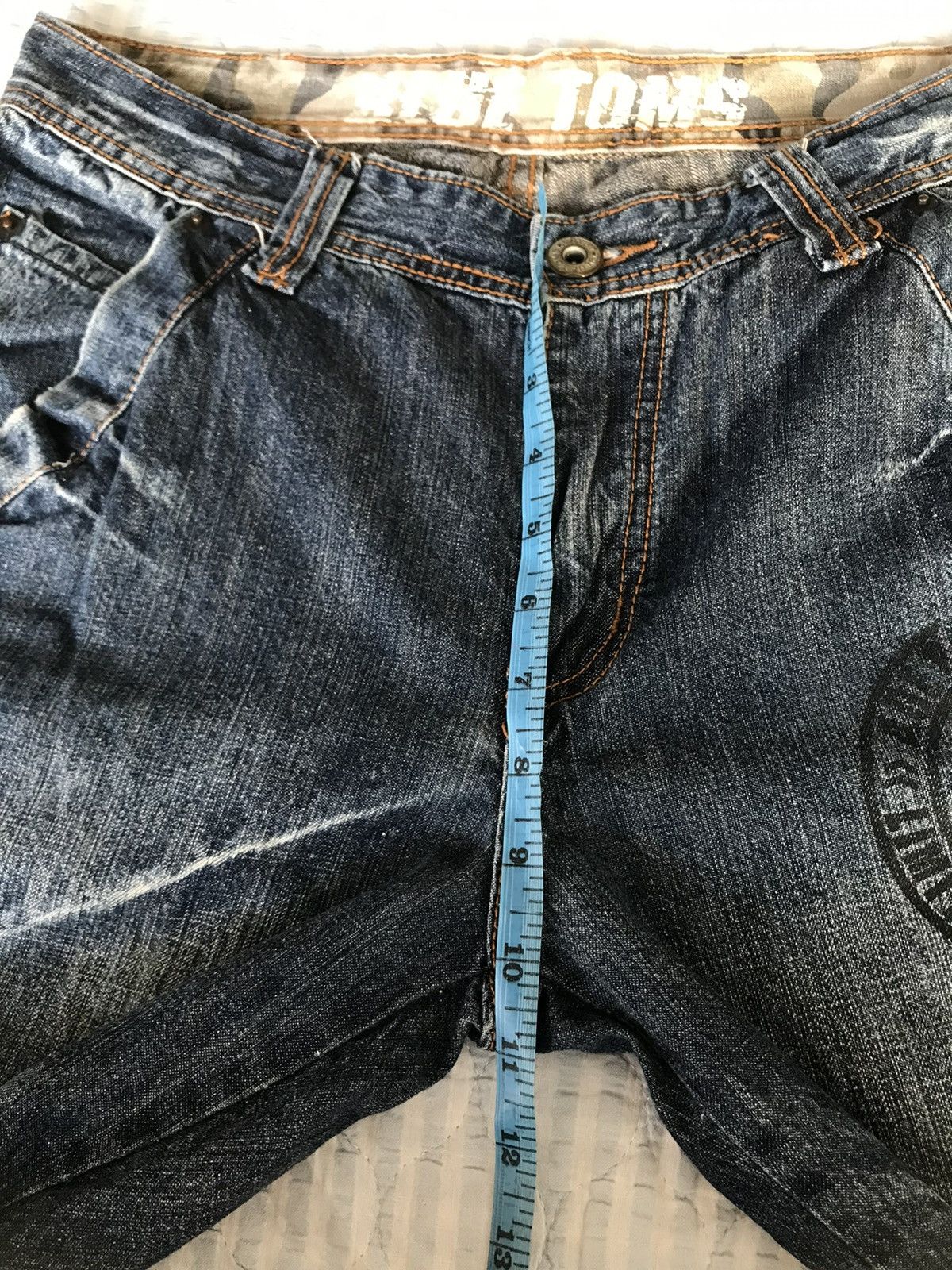 Japanese Brand (A187). BLUE TOMS MULTI POCKET DENIM Size US 31 - 9 Thumbnail