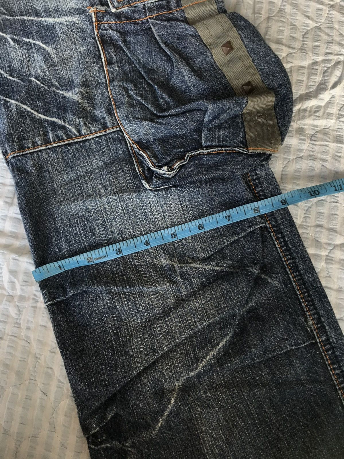 Japanese Brand (A187). BLUE TOMS MULTI POCKET DENIM Size US 31 - 7 Thumbnail