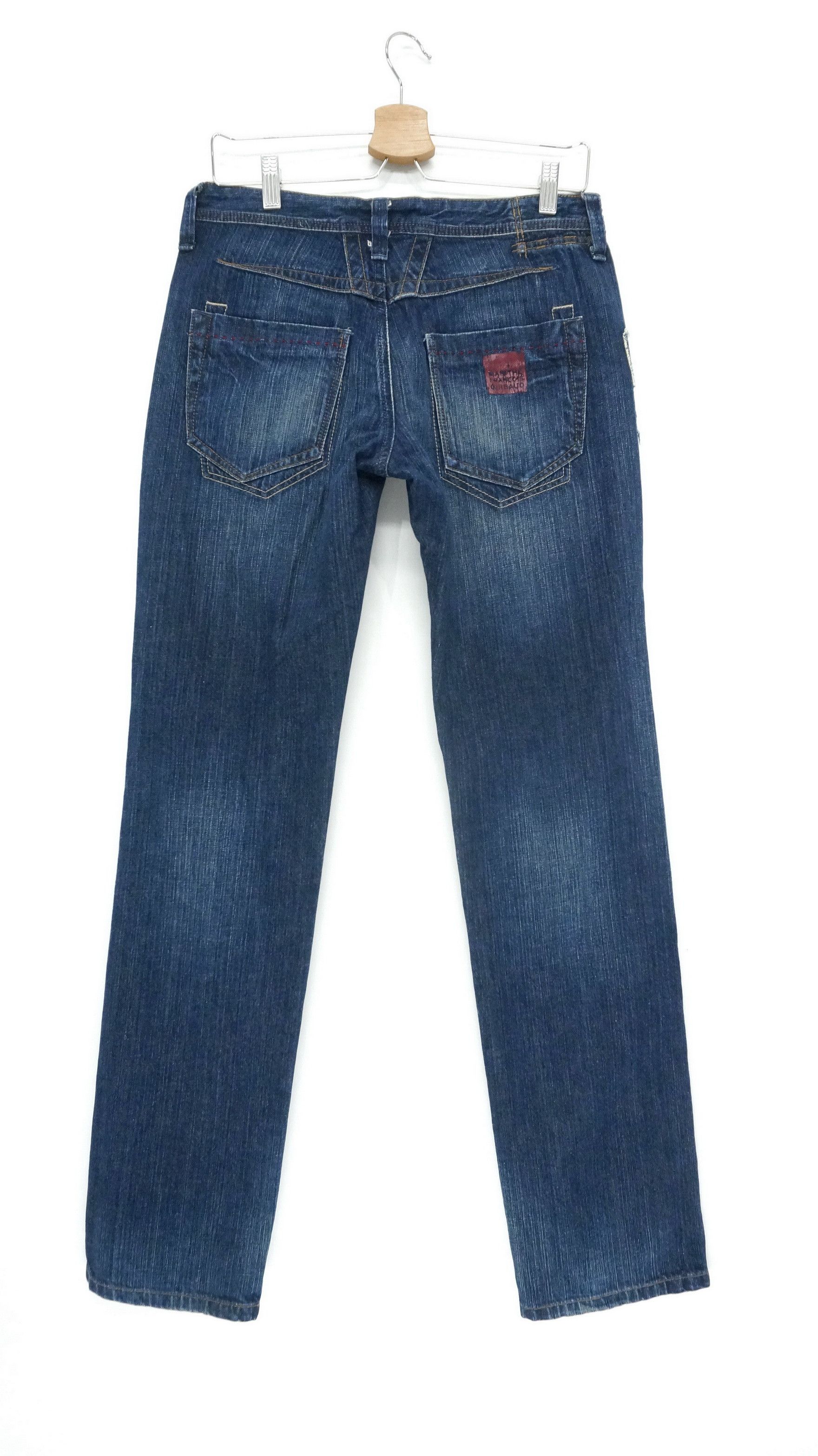 Marithe + Francois Girbaud Dope! Marithe Francois Girbaud 🔥Claw Mark Distressed Jeans Size US 31 - 2 Thumbnail