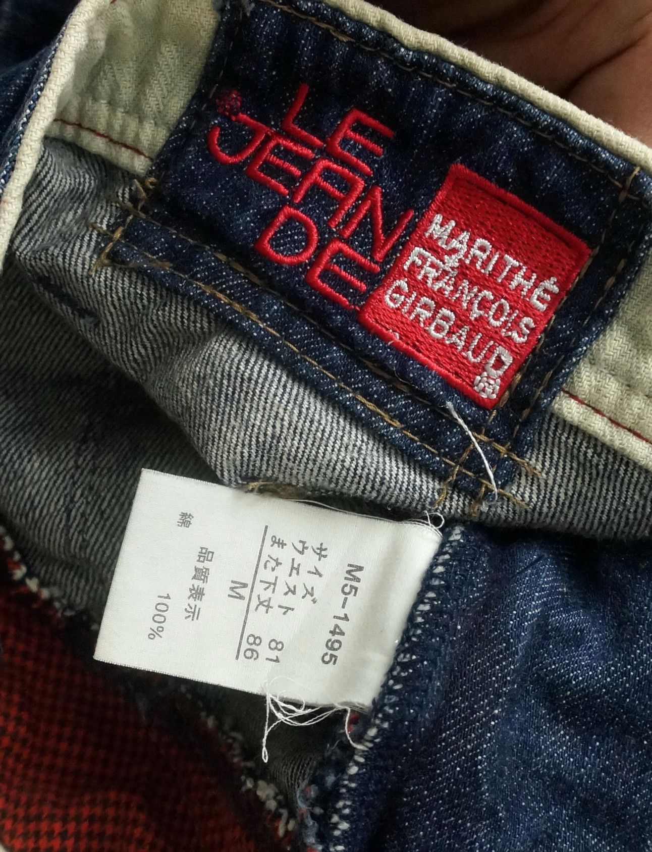 Marithe + Francois Girbaud Dope! Marithe Francois Girbaud 🔥Claw Mark Distressed Jeans Size US 31 - 13 Thumbnail