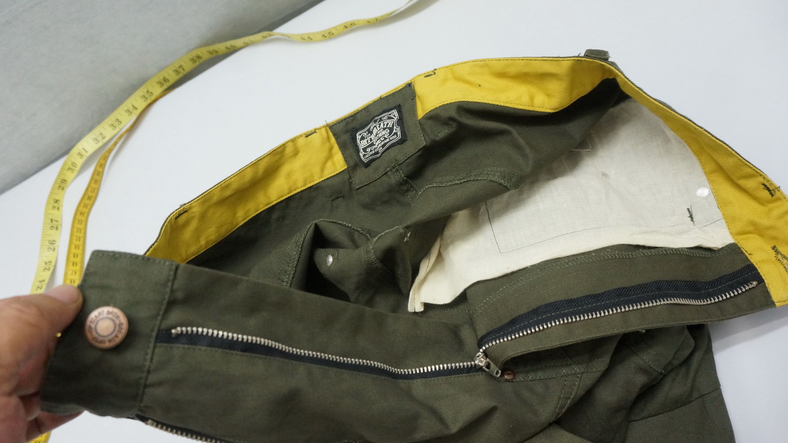 Japanese Brand Dope BRTH BREATHE Designer Japan Drop Crotch Pants Size US 29 - 20 Thumbnail
