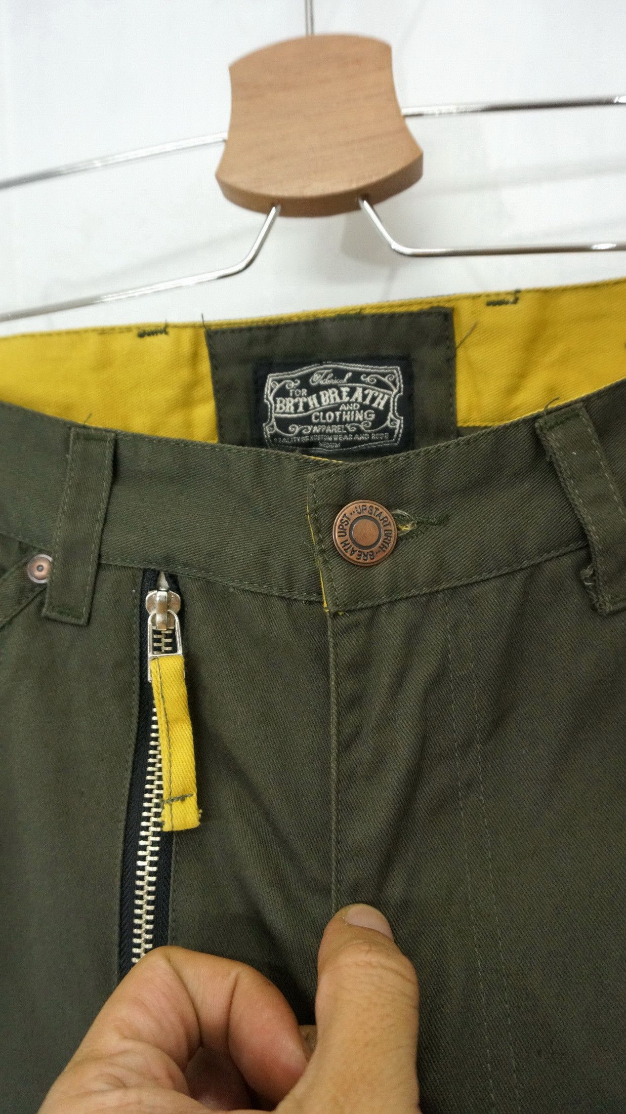 Japanese Brand Dope BRTH BREATHE Designer Japan Drop Crotch Pants Size US 29 - 3 Thumbnail