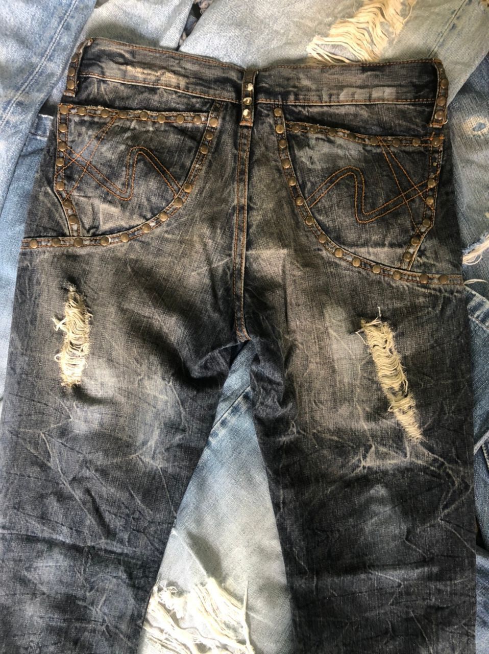 Other SEMANTIC DESIGN RIPPED JEANS Size 29" - 4 Thumbnail