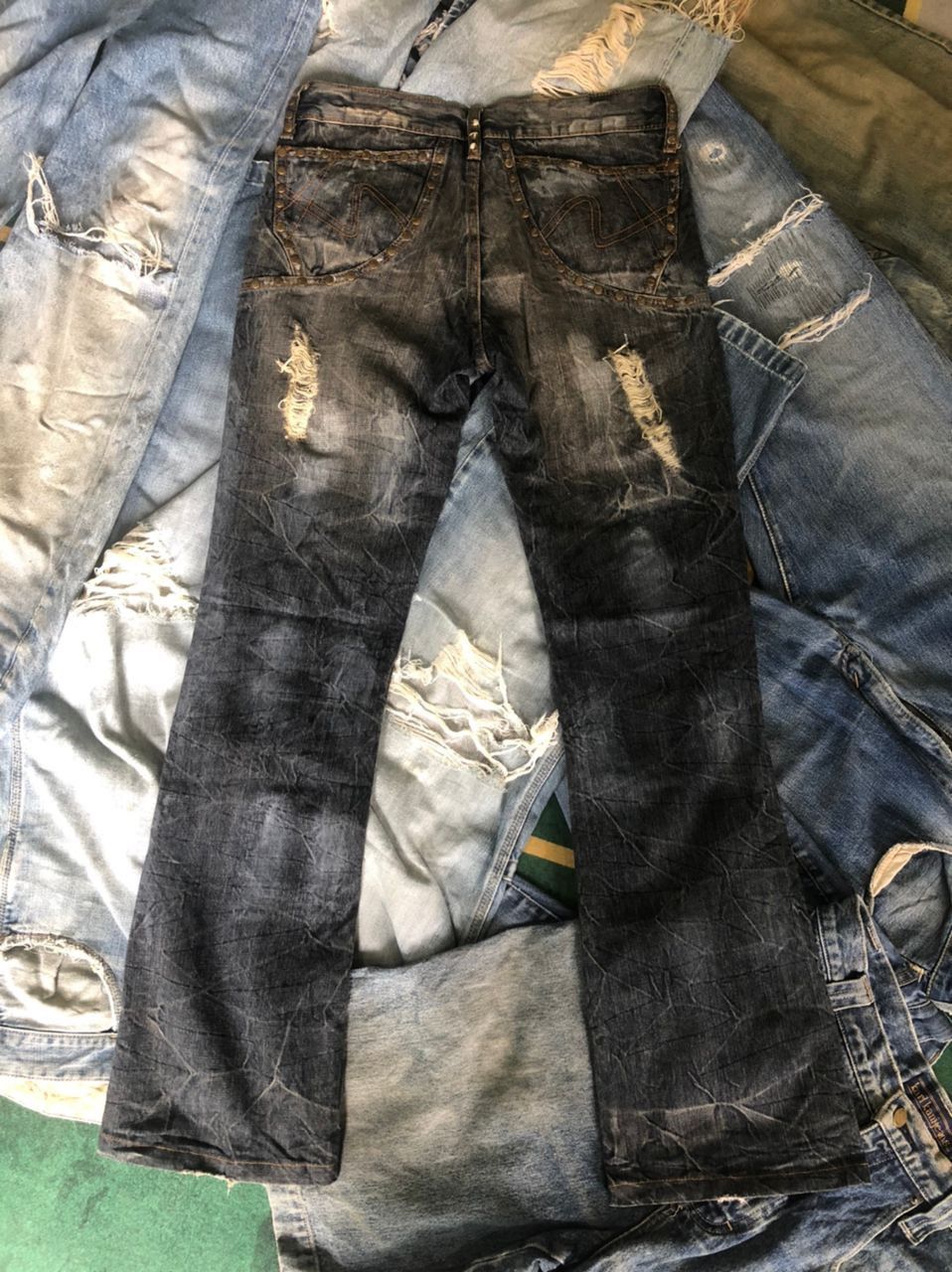 Other SEMANTIC DESIGN RIPPED JEANS Size 29" - 3 Thumbnail