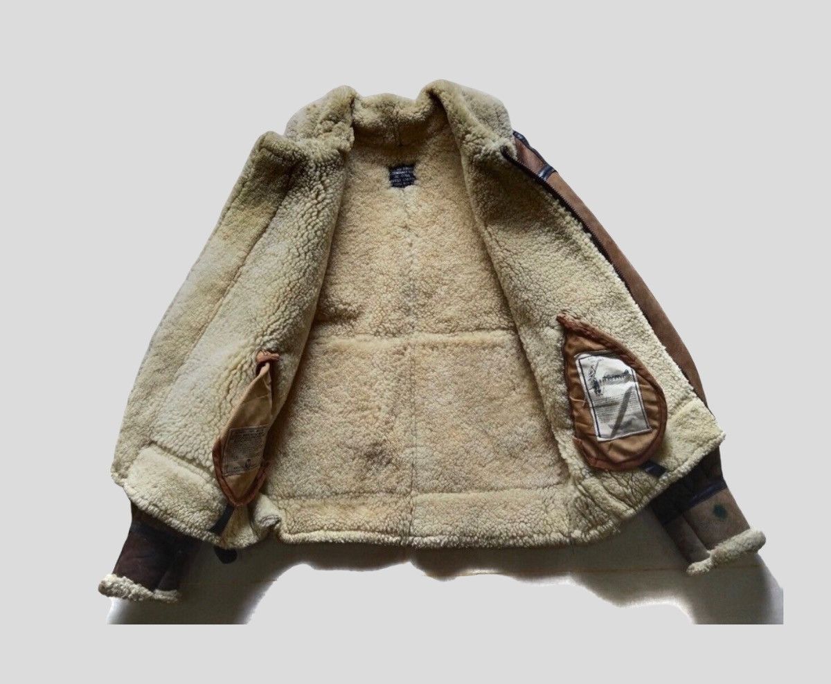 Avirex Vintage 80 Avirex B-3 Shearling Leather Jacket Size US M / EU 48-50 / 2 - 6 Thumbnail