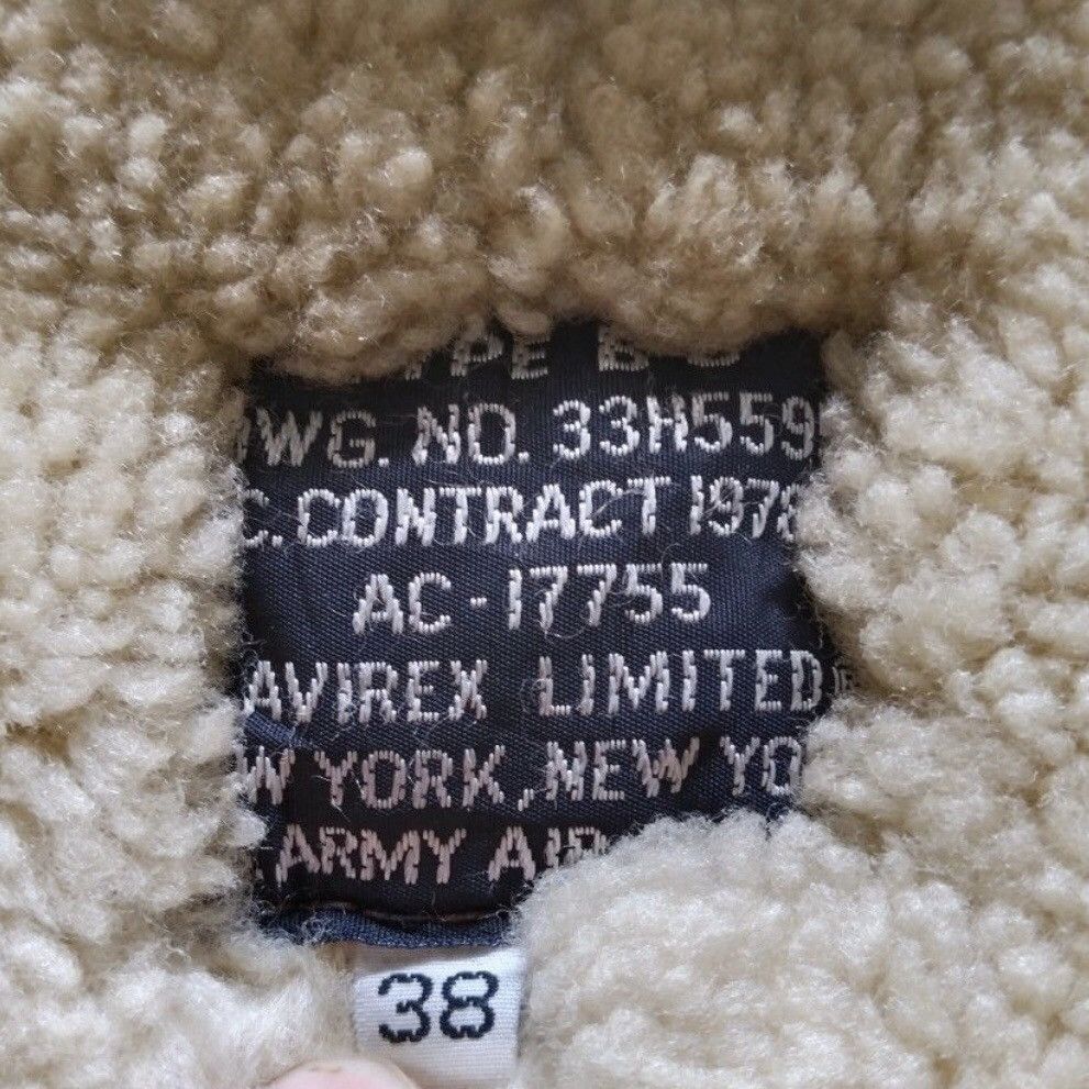 Avirex Vintage 80 Avirex B-3 Shearling Leather Jacket Size US M / EU 48-50 / 2 - 9 Thumbnail