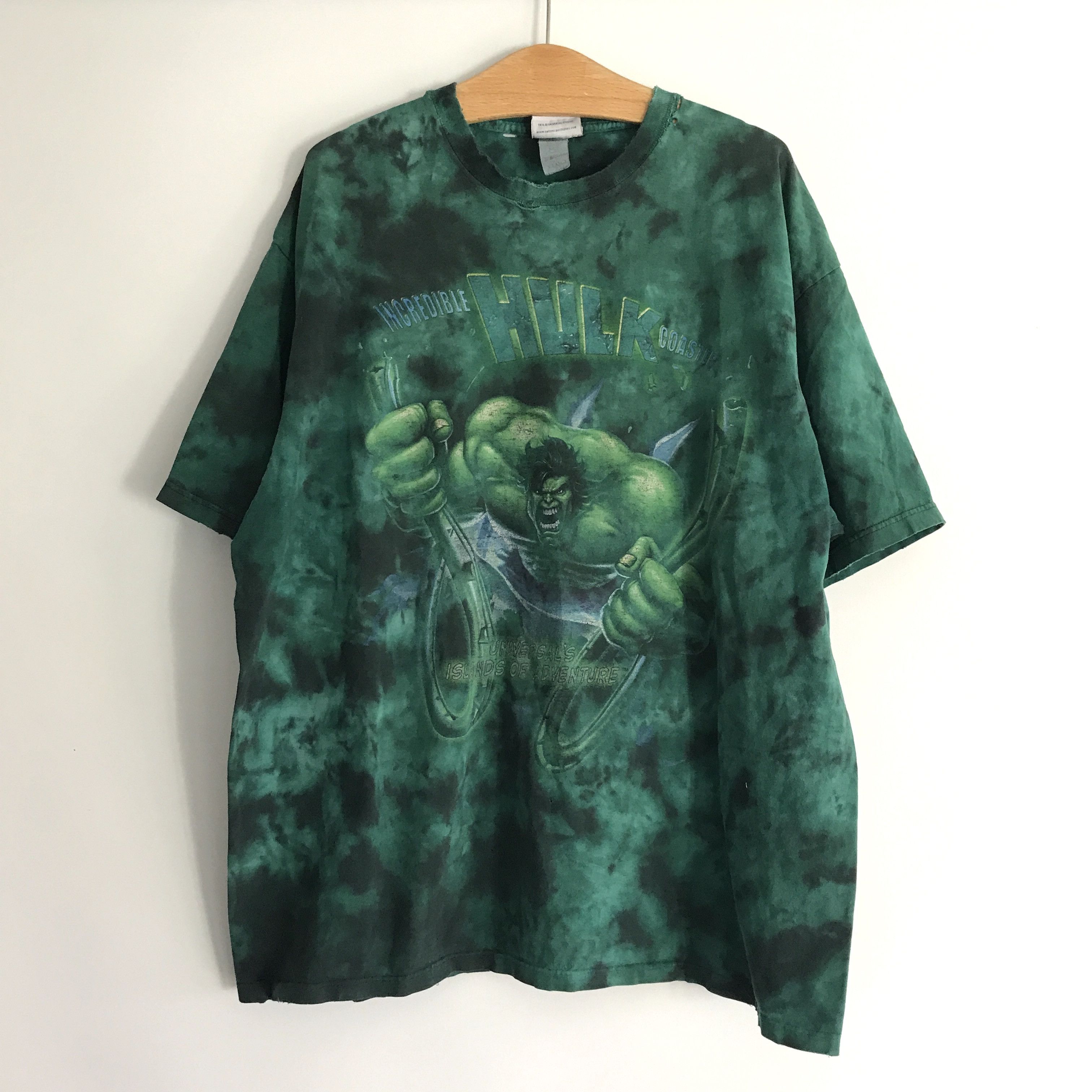 Universal Studios × Vintage Vintage Hulk T-shirt Size US XL / EU 56 / 4 - 1 Thumbnail
