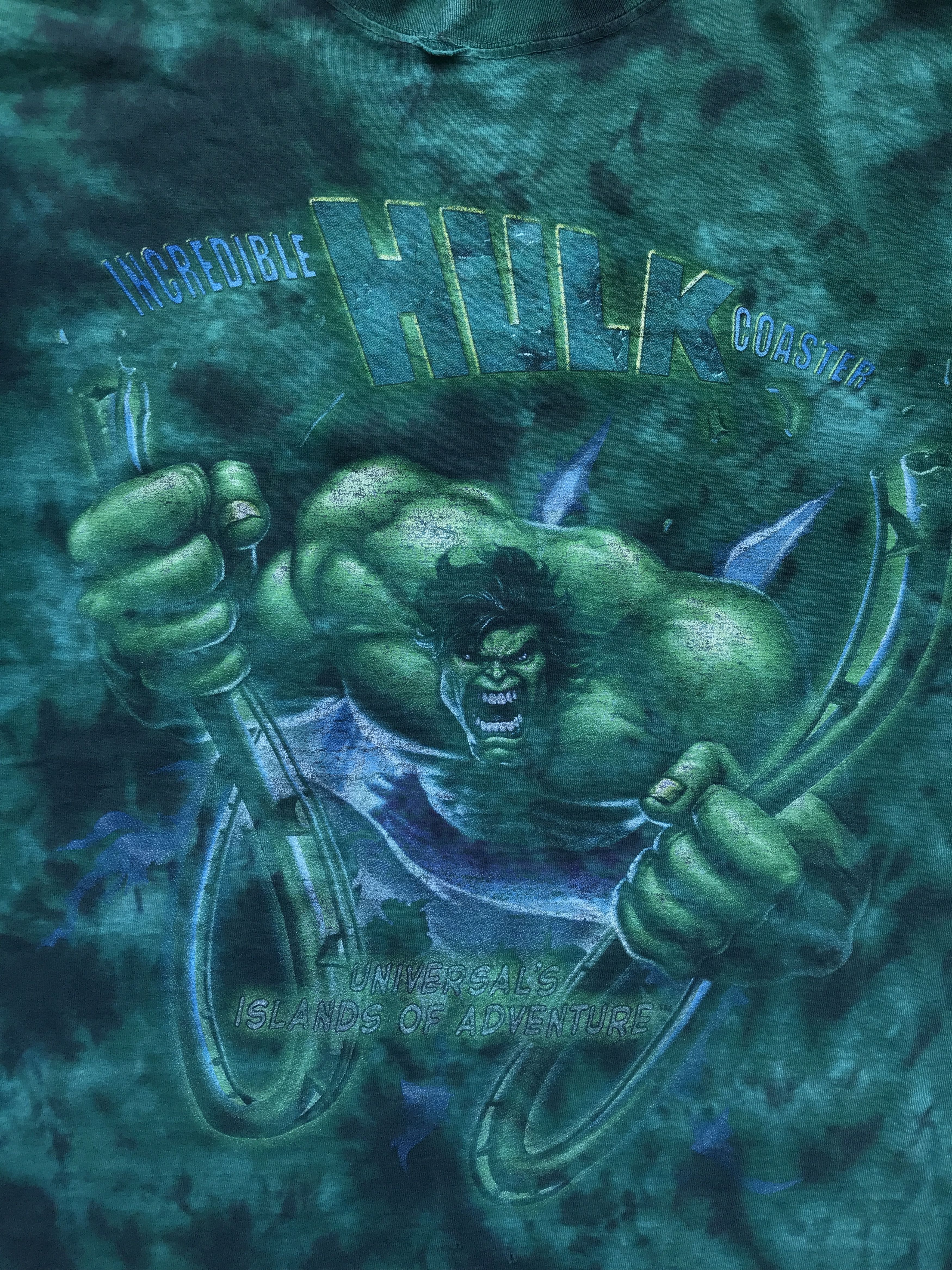 Universal Studios × Vintage Vintage Hulk T-shirt Size US XL / EU 56 / 4 - 3 Thumbnail