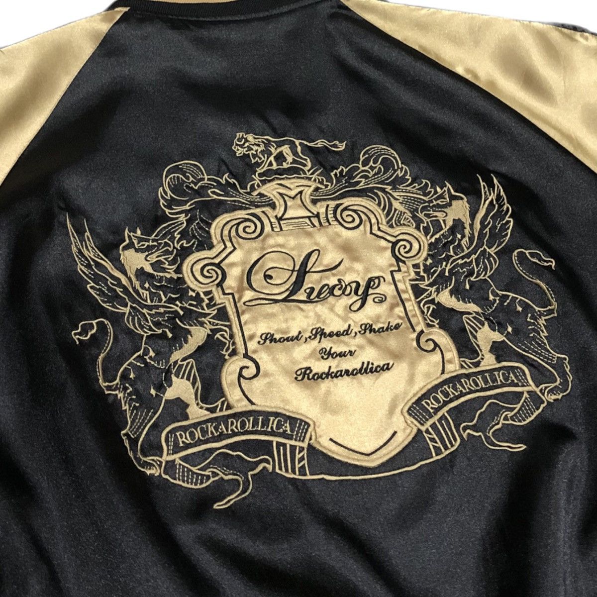 Japanese Brand Lucoy Rockarollica Sukajan Embroidery Logo Jacket Size US M / EU 48-50 / 2 - 11 Thumbnail