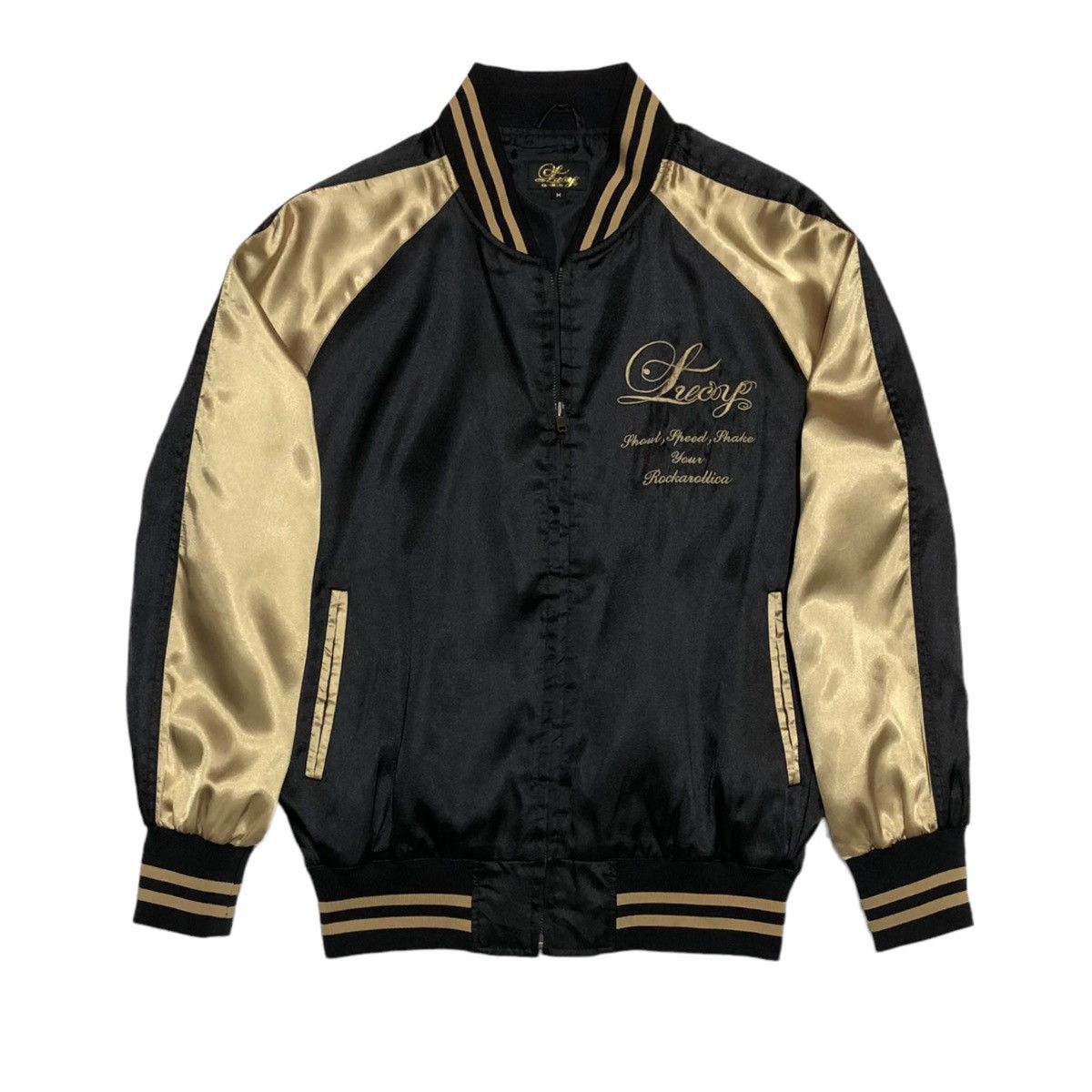 Japanese Brand Lucoy Rockarollica Sukajan Embroidery Logo Jacket Size US M / EU 48-50 / 2 - 1 Thumbnail