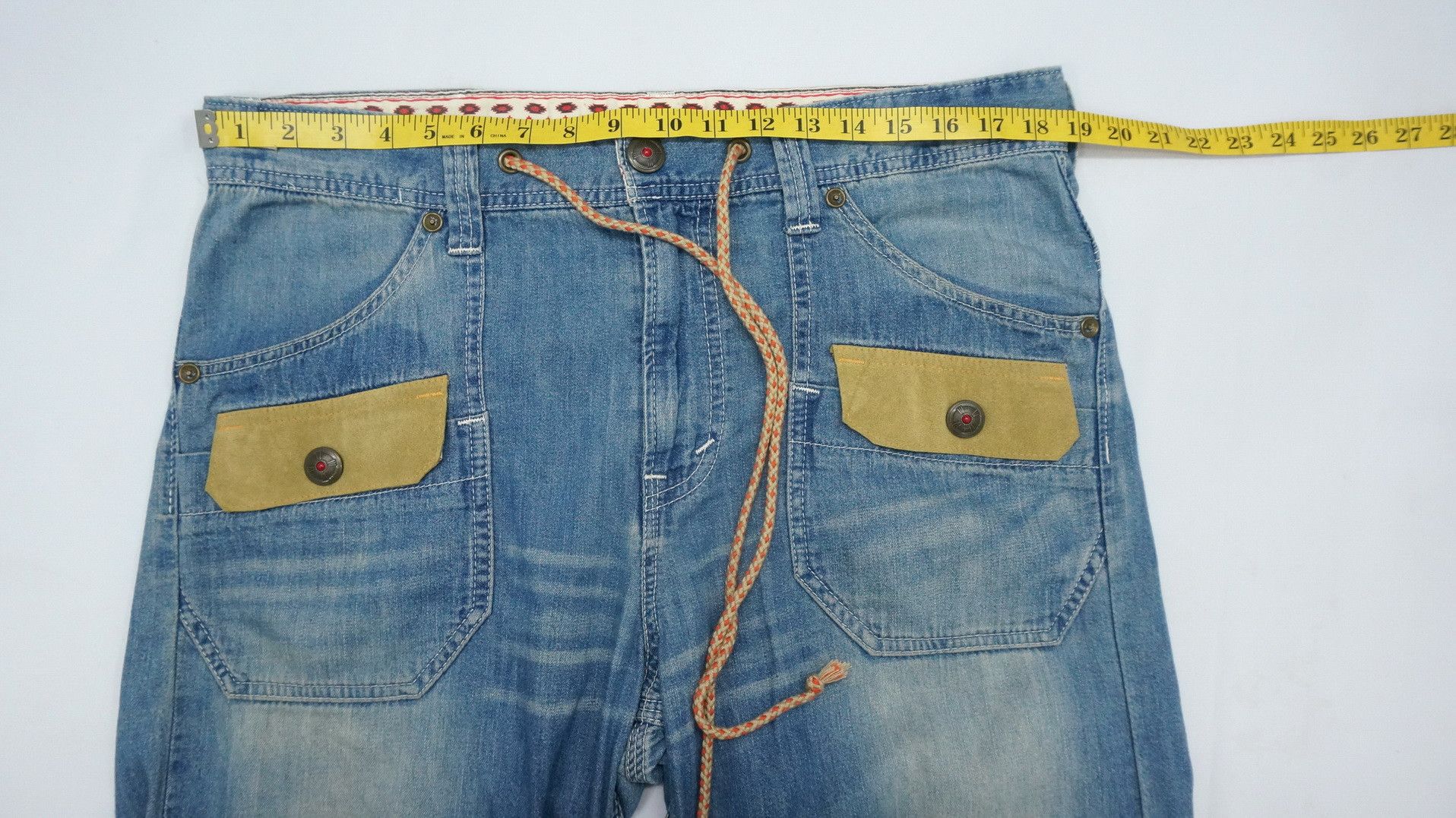 Edwin EDWIN Exclusive Vintage Lightweight Soft Roll up Denim Size US 37 - 11 Thumbnail