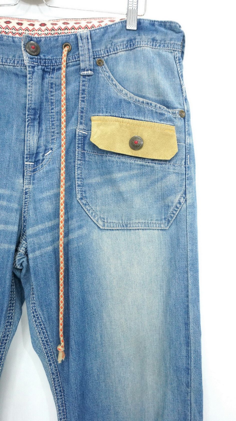 Edwin EDWIN Exclusive Vintage Lightweight Soft Roll up Denim Size US 37 - 2 Thumbnail