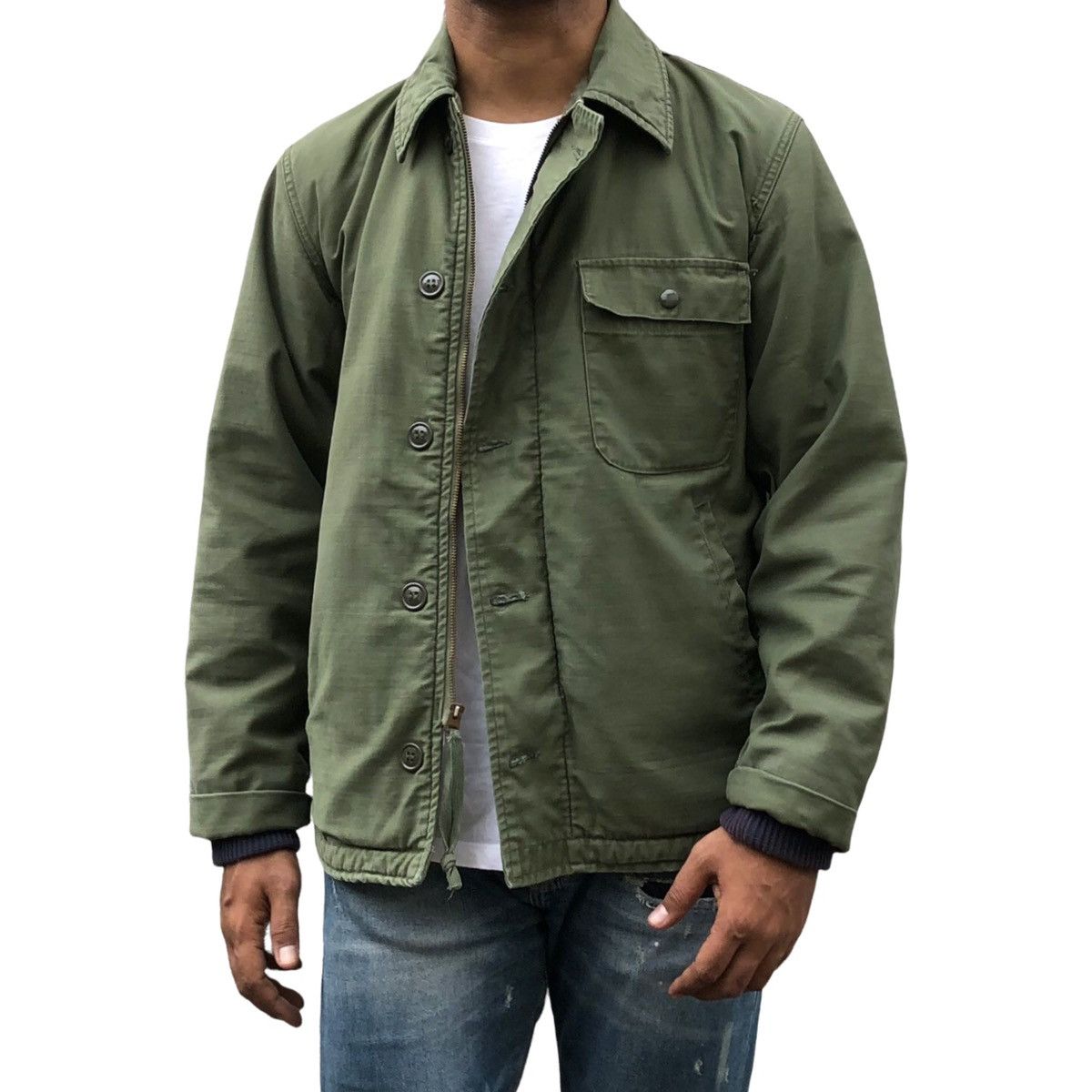 Vintage 🔥Vintage Us Military Early Namwar Era Deck Jacket Size US M / EU 48-50 / 2 - 4 Thumbnail