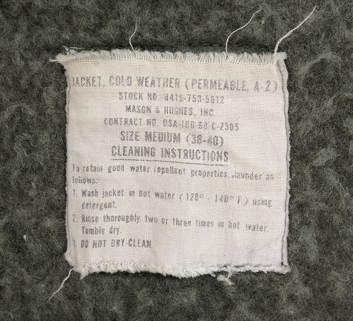Vintage 🔥Vintage Us Military Early Namwar Era Deck Jacket Size US M / EU 48-50 / 2 - 22 Thumbnail