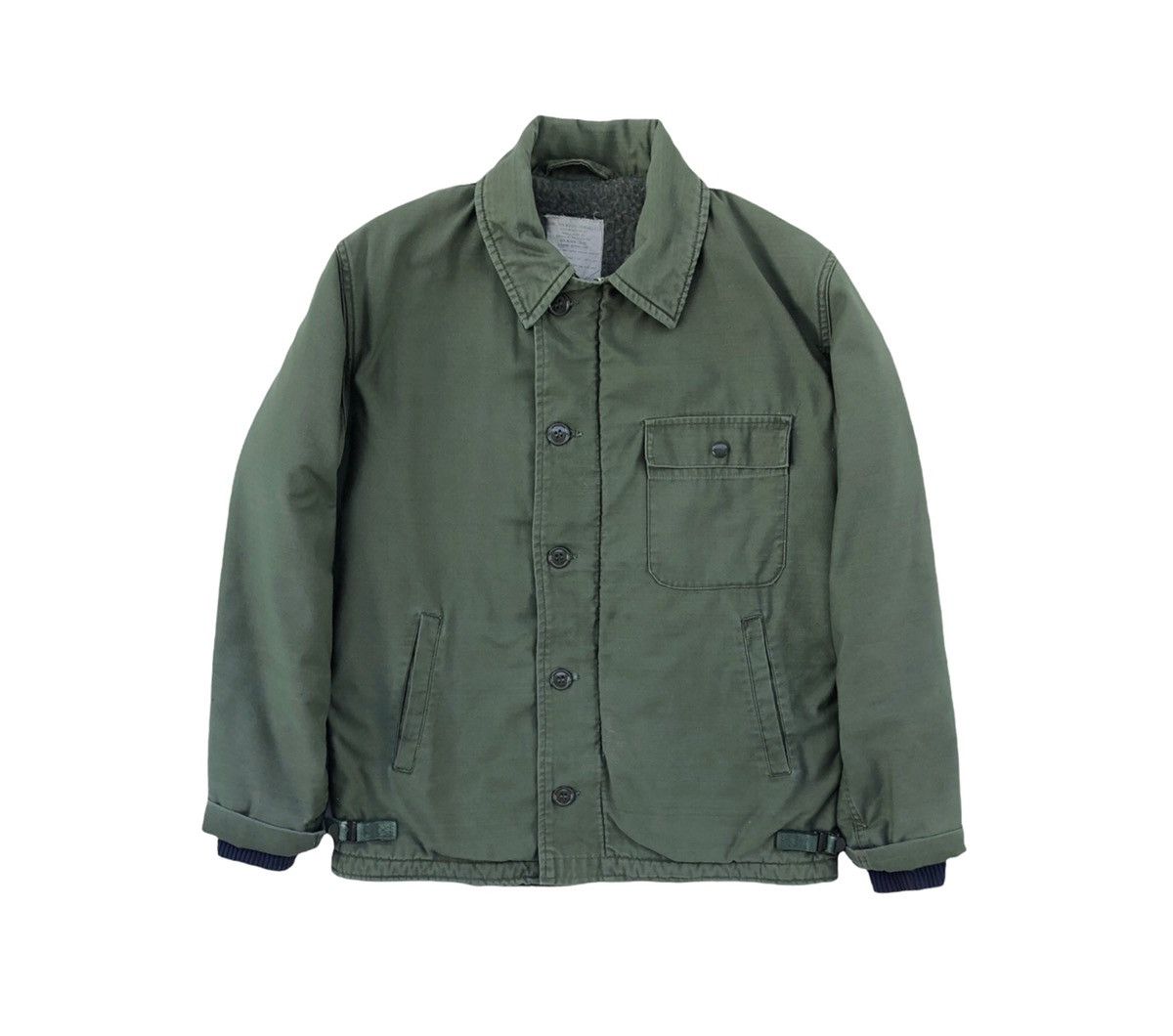 Vintage 🔥Vintage Us Military Early Namwar Era Deck Jacket Size US M / EU 48-50 / 2 - 18 Thumbnail
