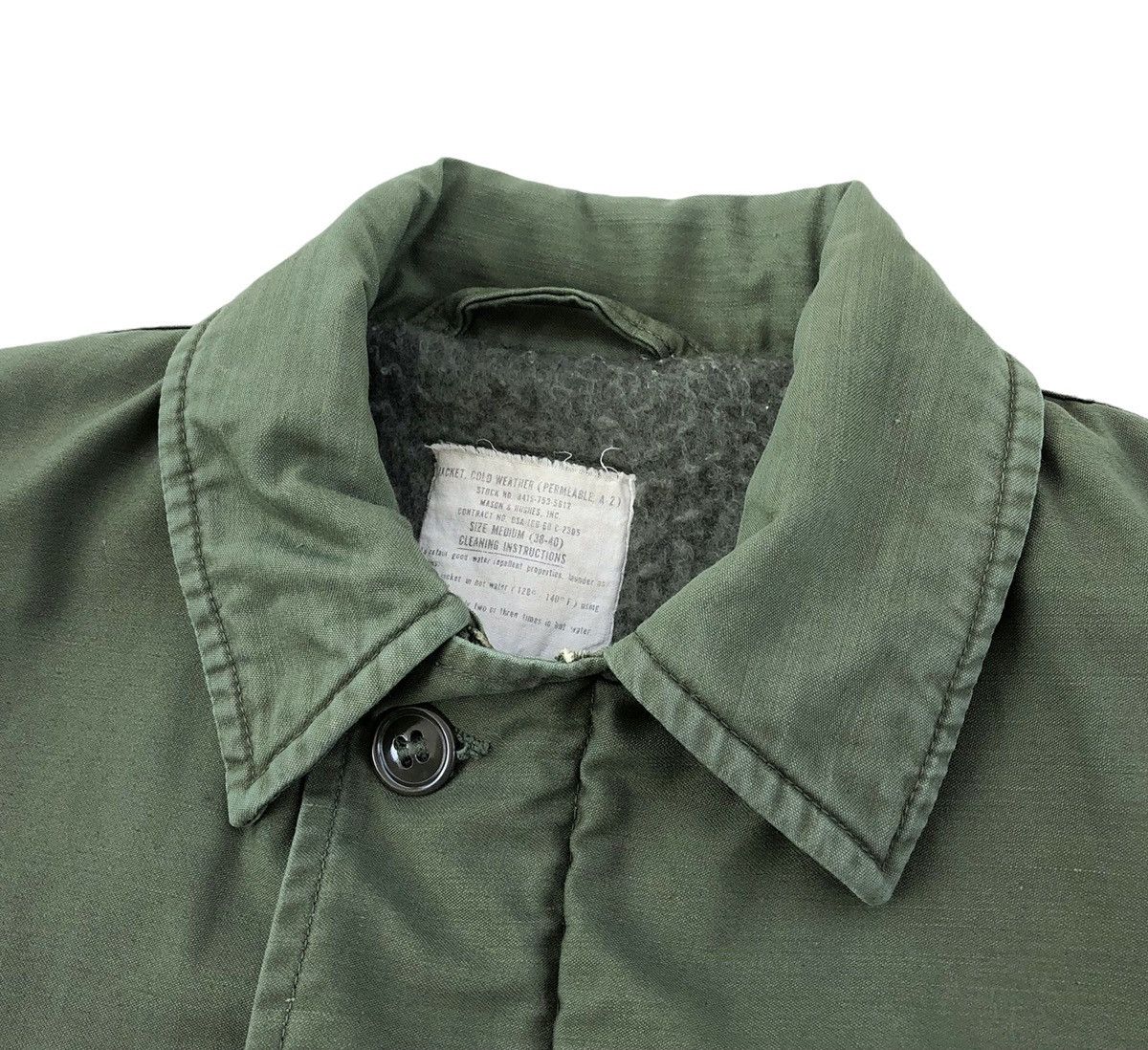 Vintage 🔥Vintage Us Military Early Namwar Era Deck Jacket Size US M / EU 48-50 / 2 - 17 Thumbnail
