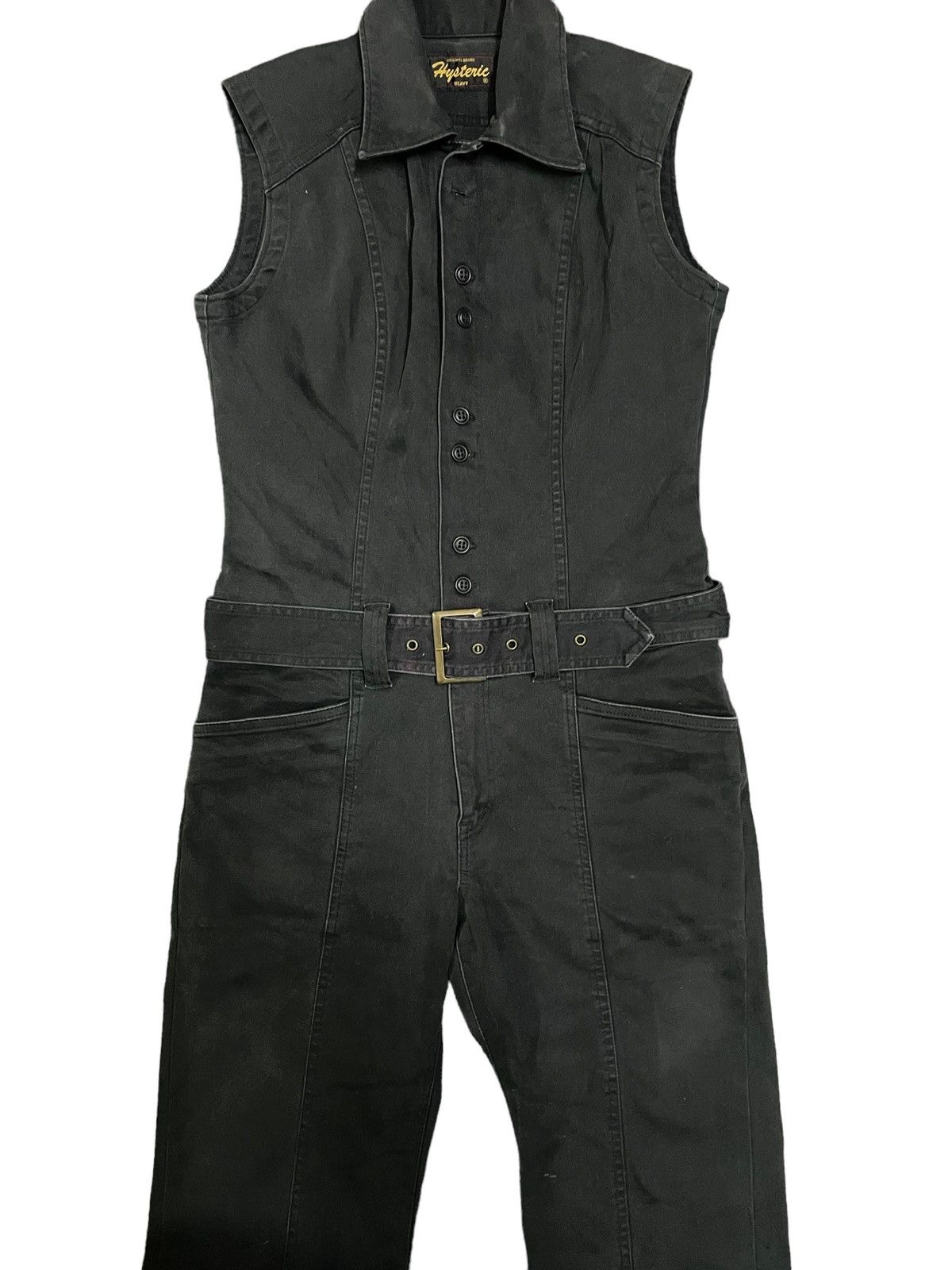 Hysteric Glamour Hysteric Glamour Spellout Jumpsuit Size 32" / US 10 / IT 46 - 6 Thumbnail