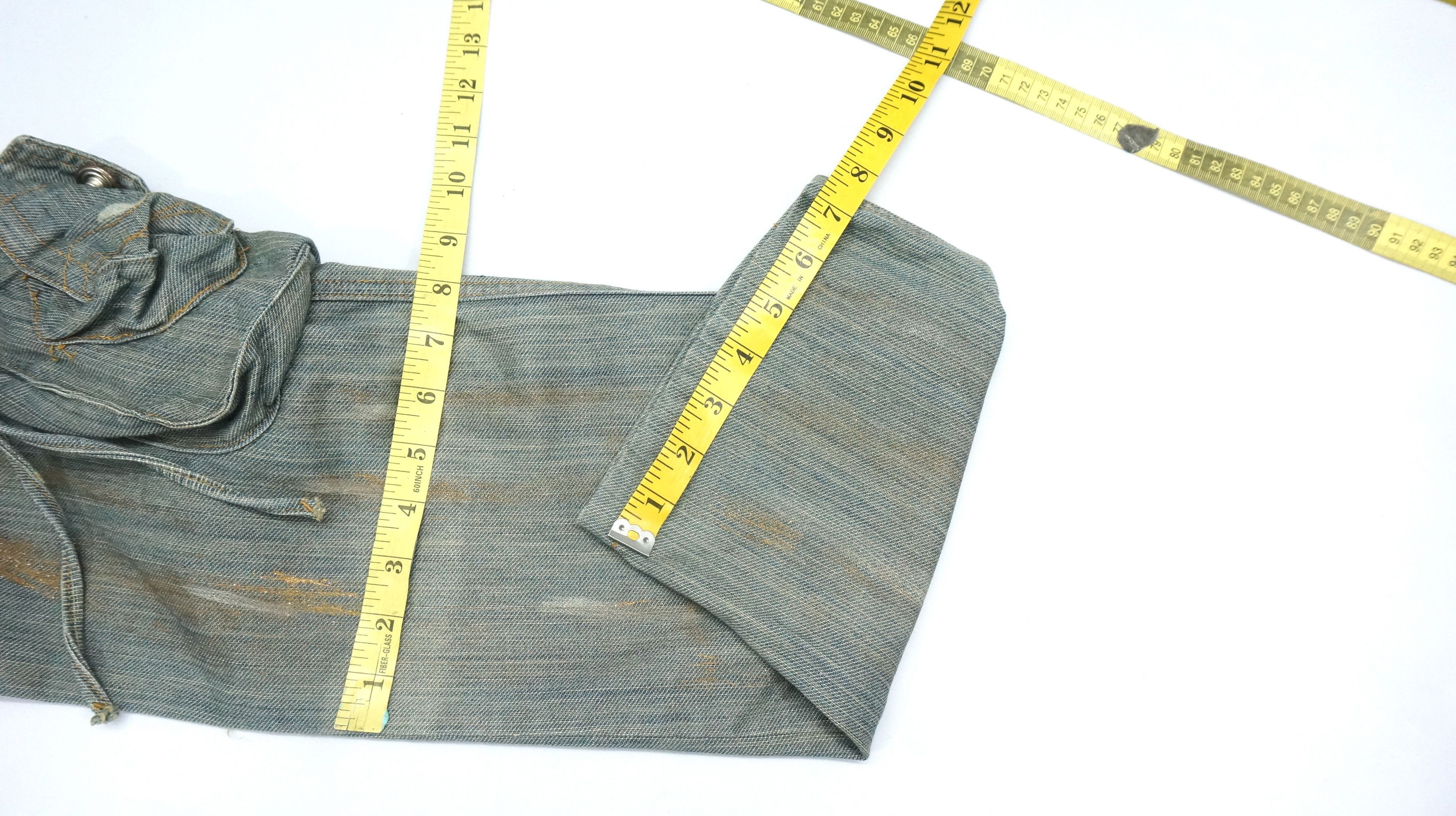 Japanese Brand RARE SICK 🔥 JONEAA Mud Wash Cargo Tactical Bondage Pants Size US 29 - 15 Thumbnail