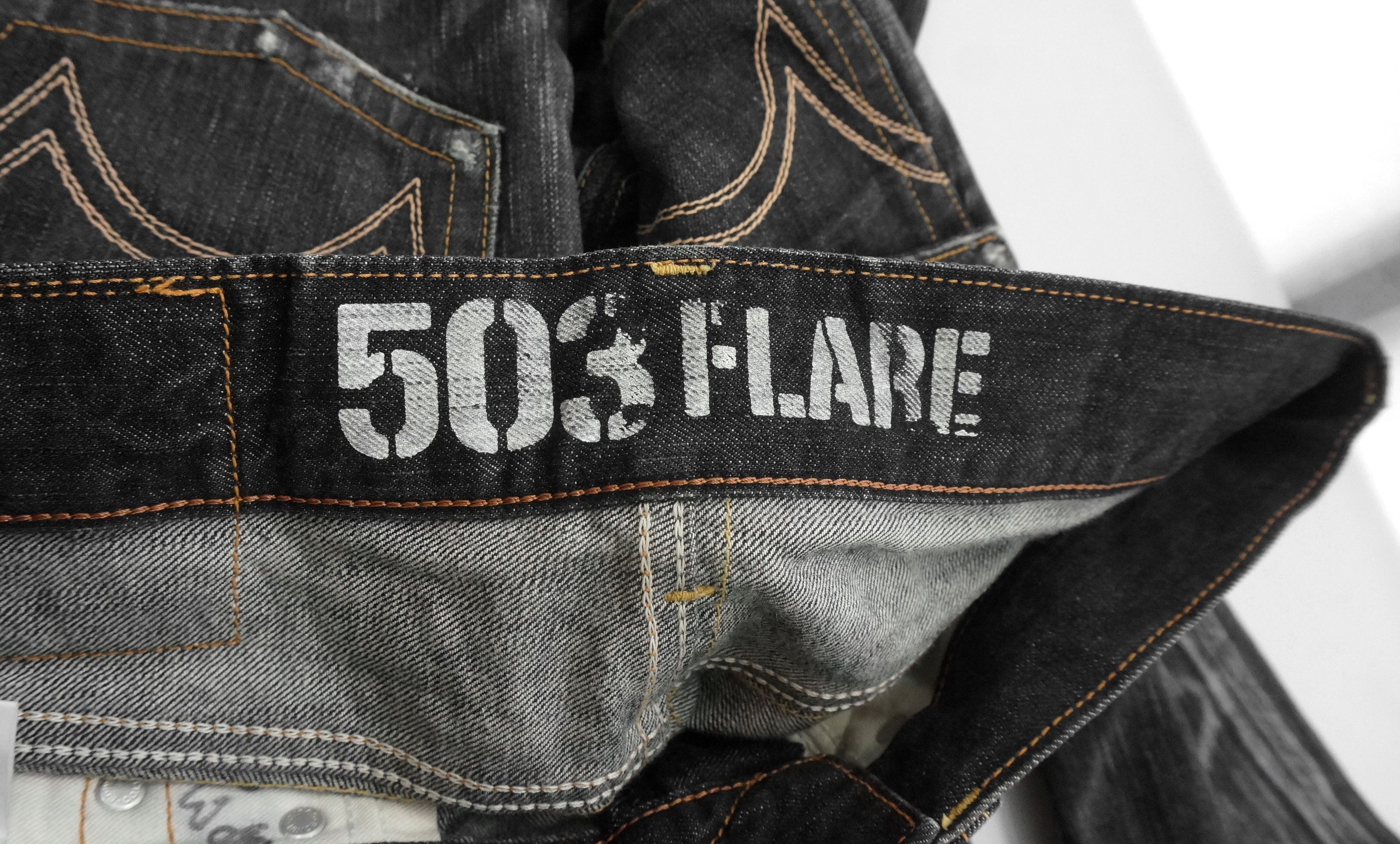 Edwin 🔥🔥 VINTAGE EDWIN MADE IN JAPAN 503 FLARED JEANS Size US 32 / EU 48 - 20 Thumbnail