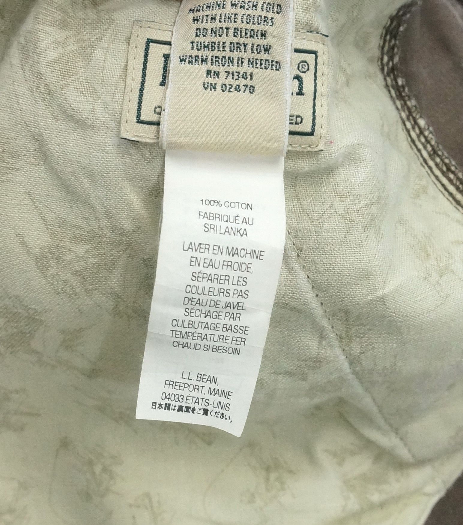 L.L. Bean 🔥 Vintage LL Bean Faded Brown Cargo Pants Size US 34 / EU 50 - 19 Thumbnail