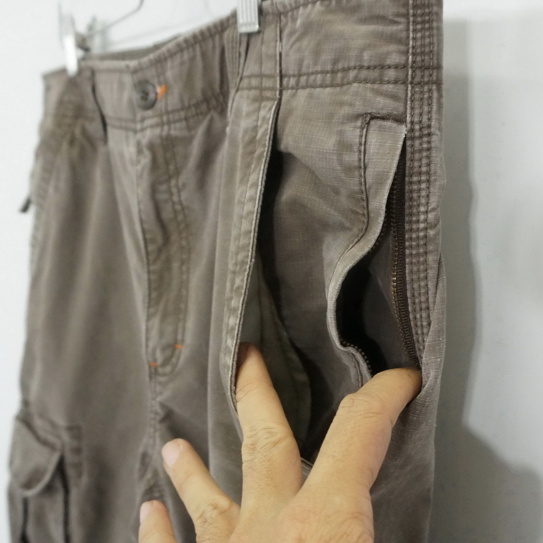 L.L. Bean 🔥 Vintage LL Bean Faded Brown Cargo Pants Size US 34 / EU 50 - 8 Thumbnail