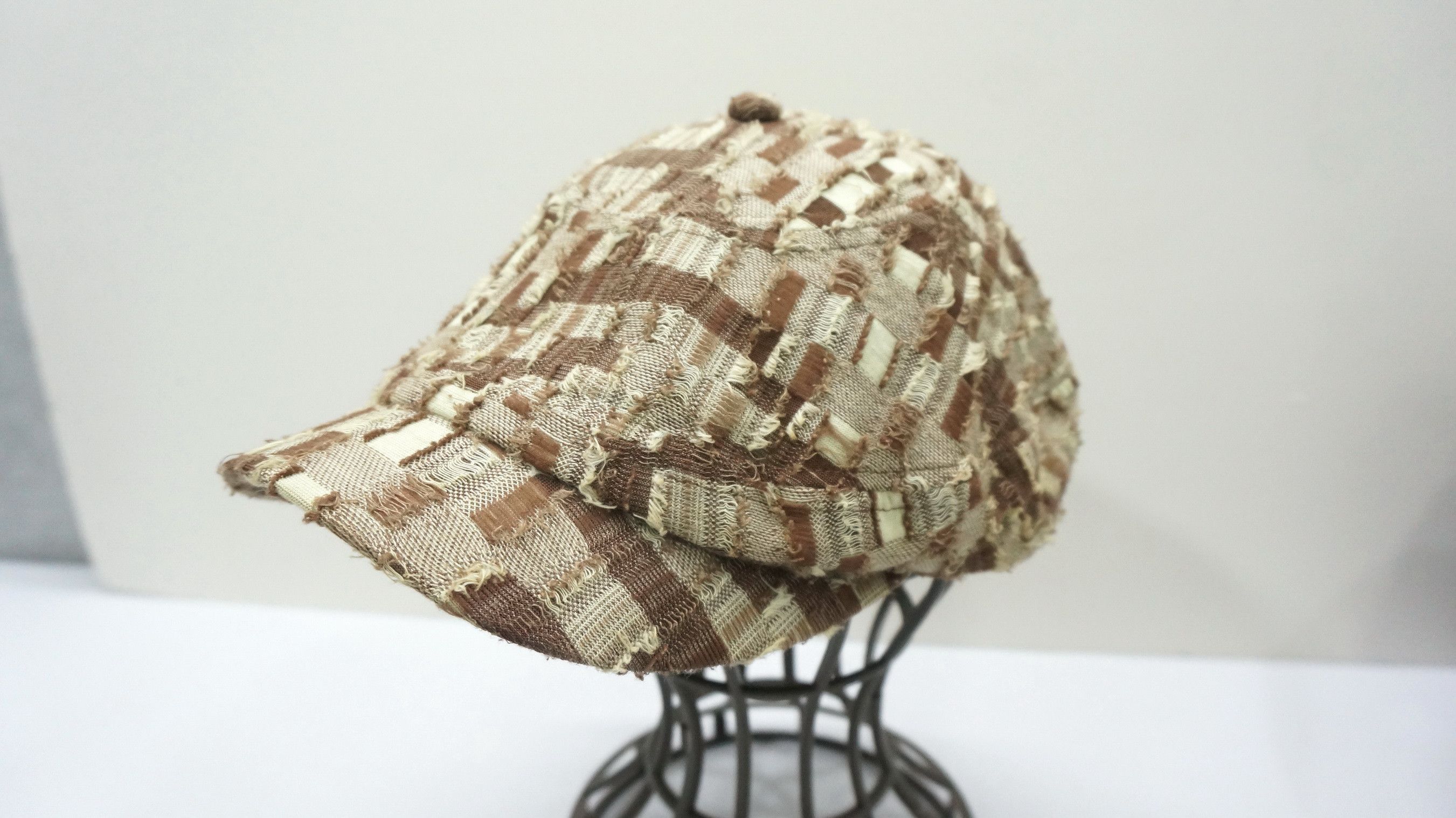 Japanese Brand GRACE Japan Dope Distressed Cap Size ONE SIZE - 4 Thumbnail