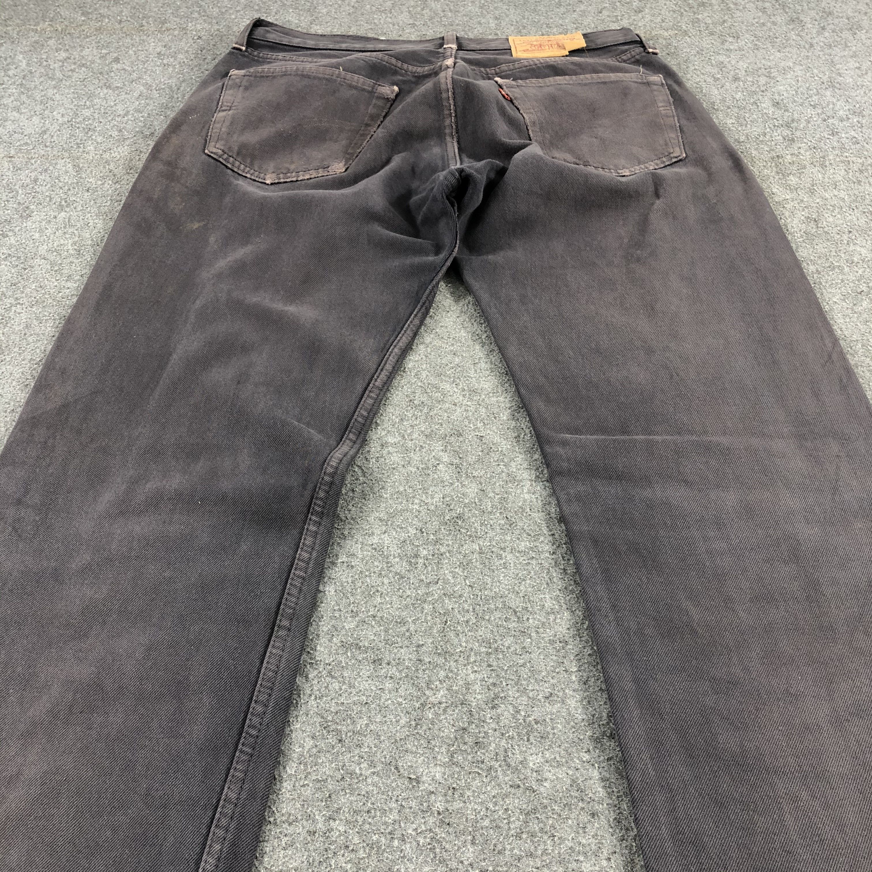 Levi's 90s Vintage Distress Levis 501 Jeans-JM1521 Size US 34 / EU 50 - 4 Thumbnail