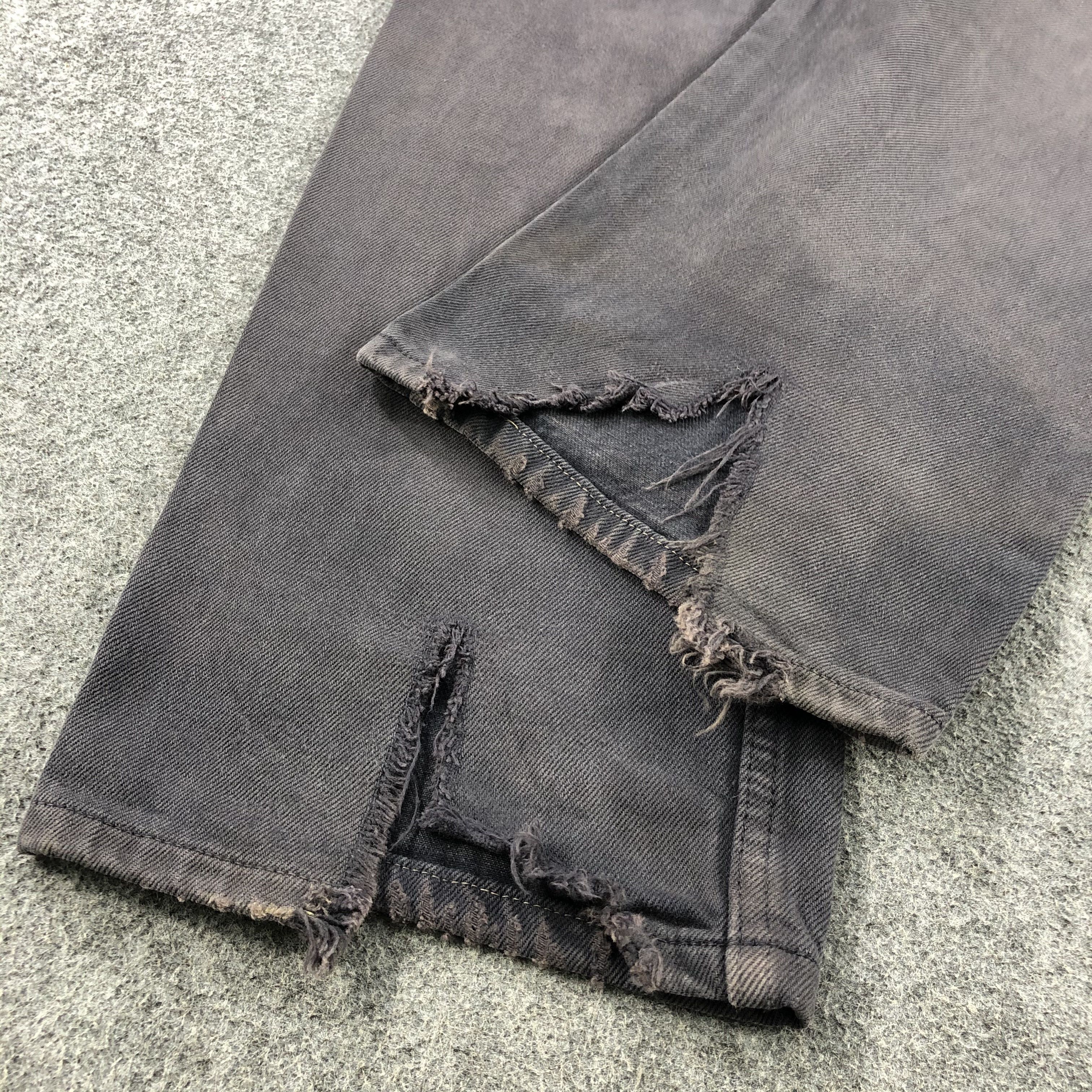 Levi's 90s Vintage Distress Levis 501 Jeans-JM1521 Size US 34 / EU 50 - 5 Thumbnail