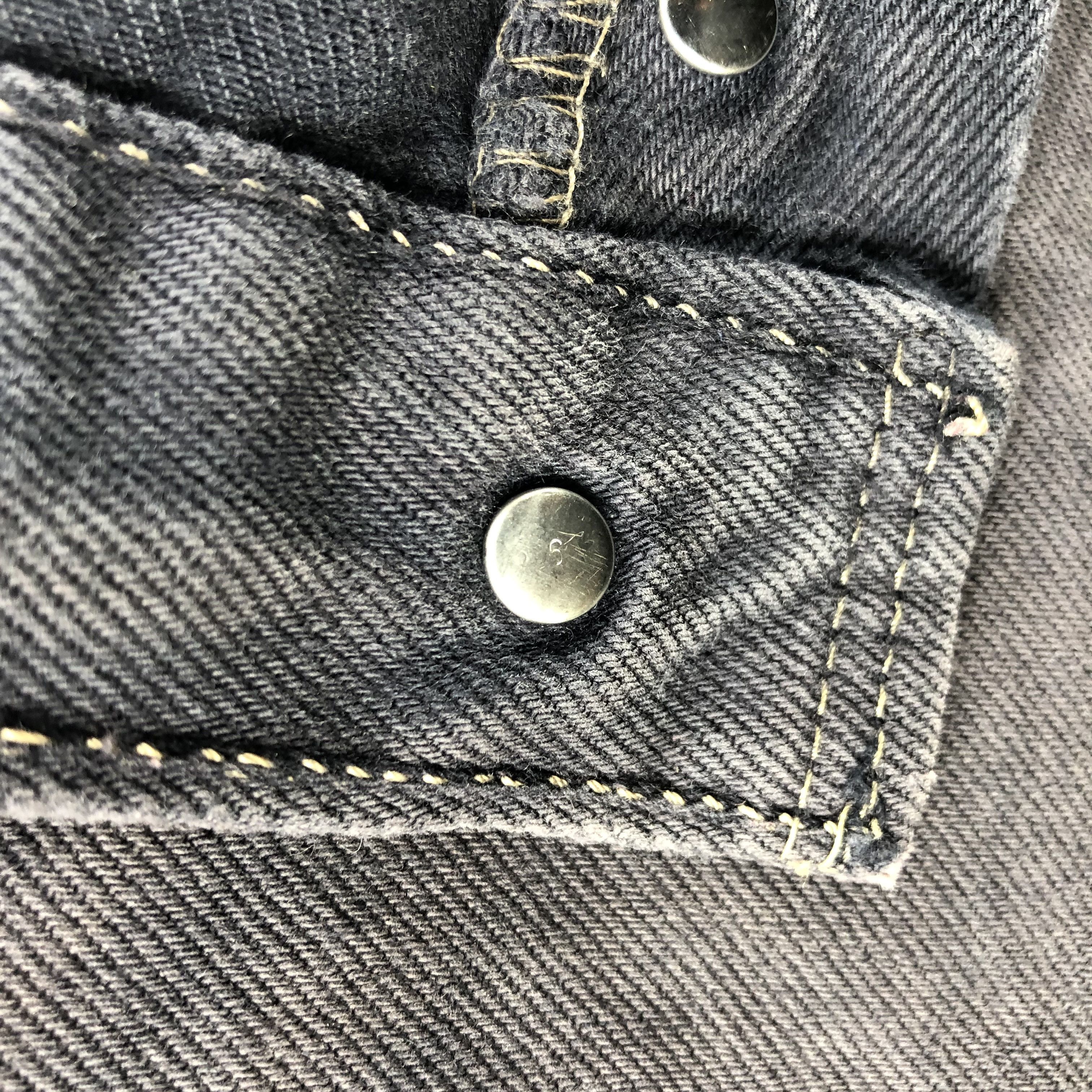 Levi's 90s Vintage Distress Levis 501 Jeans-JM1521 Size US 34 / EU 50 - 9 Thumbnail