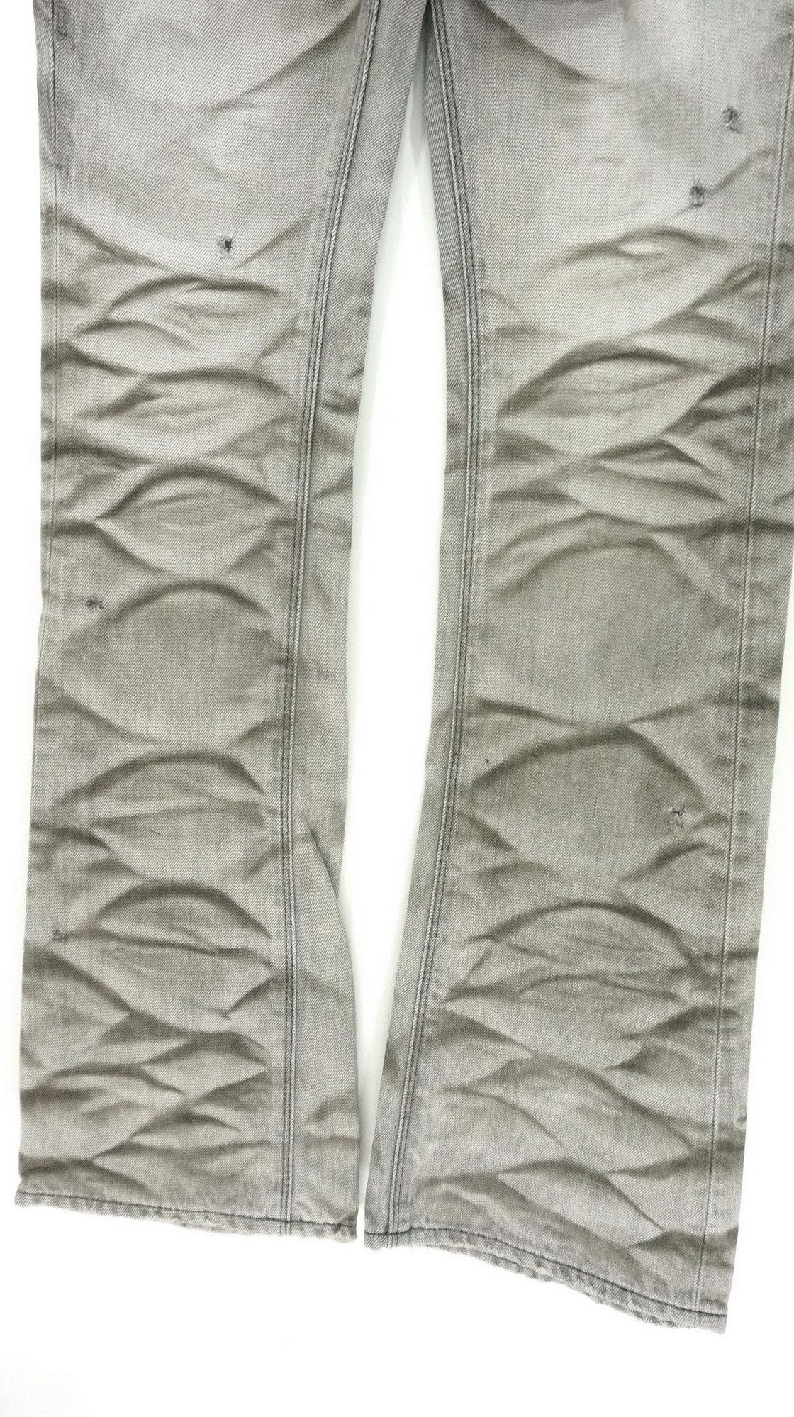 GOSTAR DE FUGA Vintage FUGA Smokey Distressed Lowrise Flared Denim Size US 29 - 6 Thumbnail