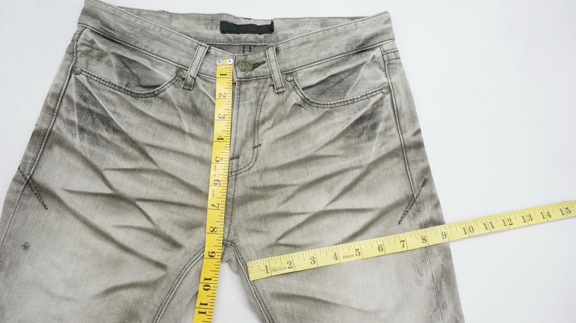 GOSTAR DE FUGA Vintage FUGA Smokey Distressed Lowrise Flared Denim Size US 29 - 12 Thumbnail