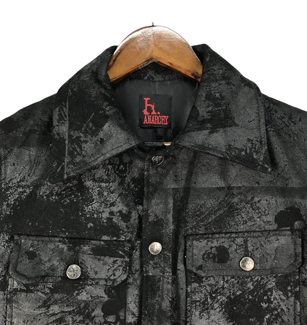 Japanese Brand ❗️RARE❗️Anarchy Mad Punk Long Jacket Size US M / EU 48-50 / 2 - 6 Thumbnail