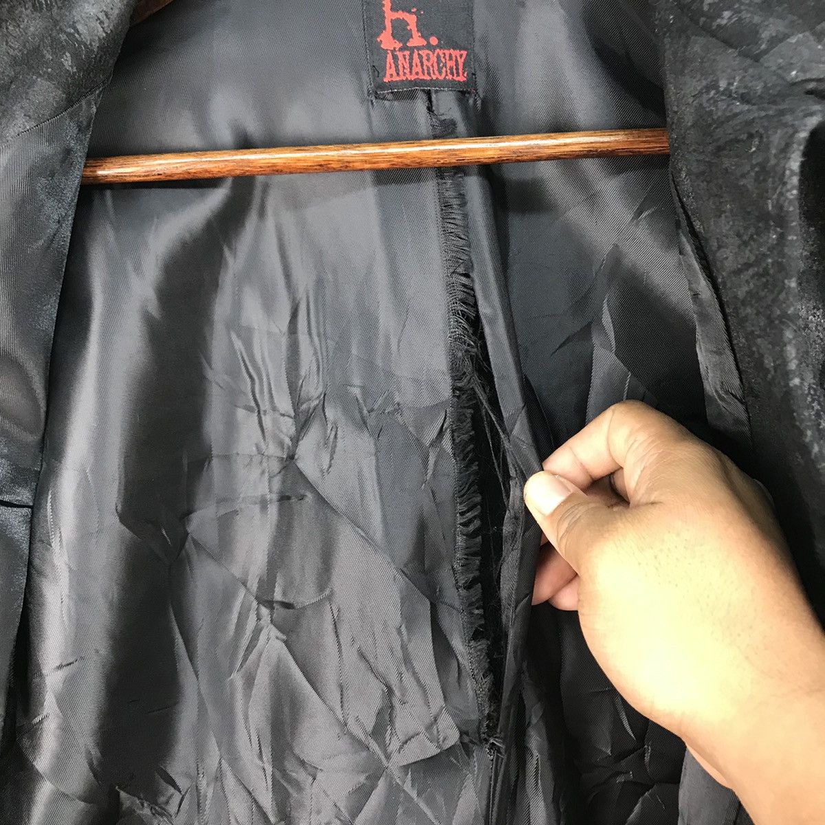 Japanese Brand ❗️RARE❗️Anarchy Mad Punk Long Jacket Size US M / EU 48-50 / 2 - 13 Thumbnail